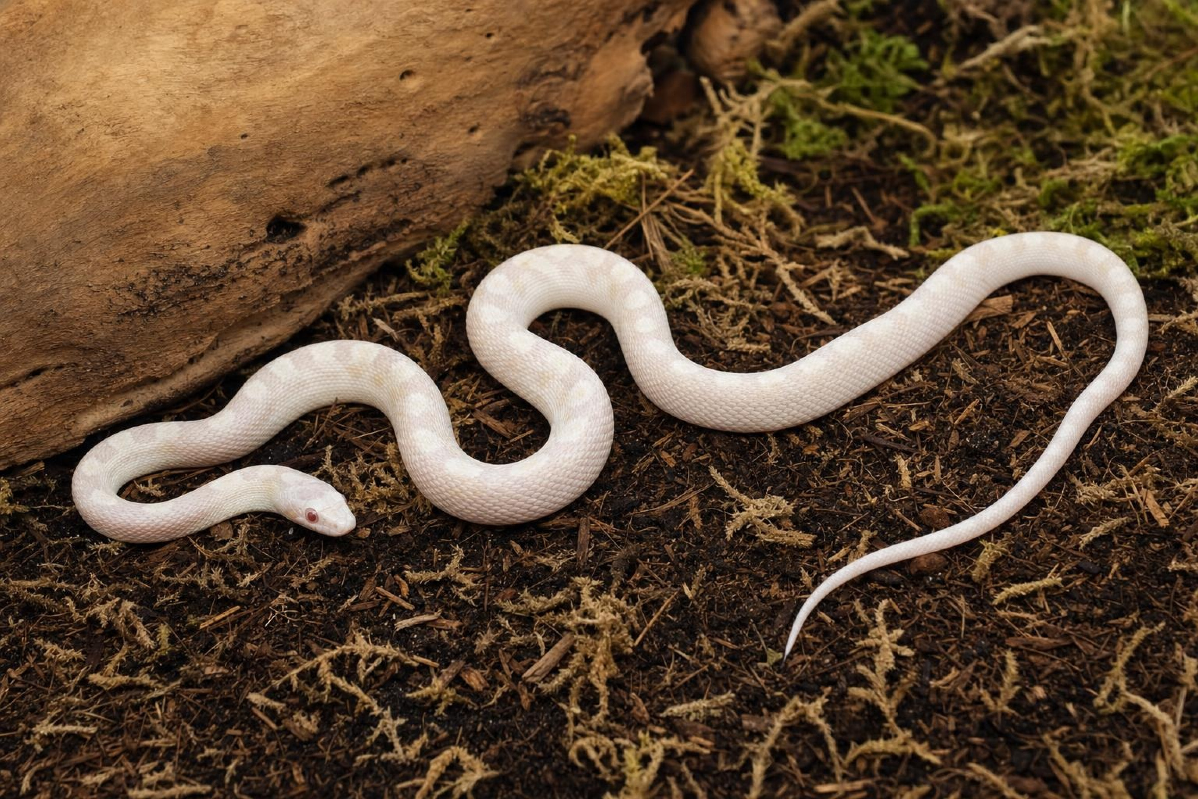 Snow-Kornnatter, Pantherophis guttatus