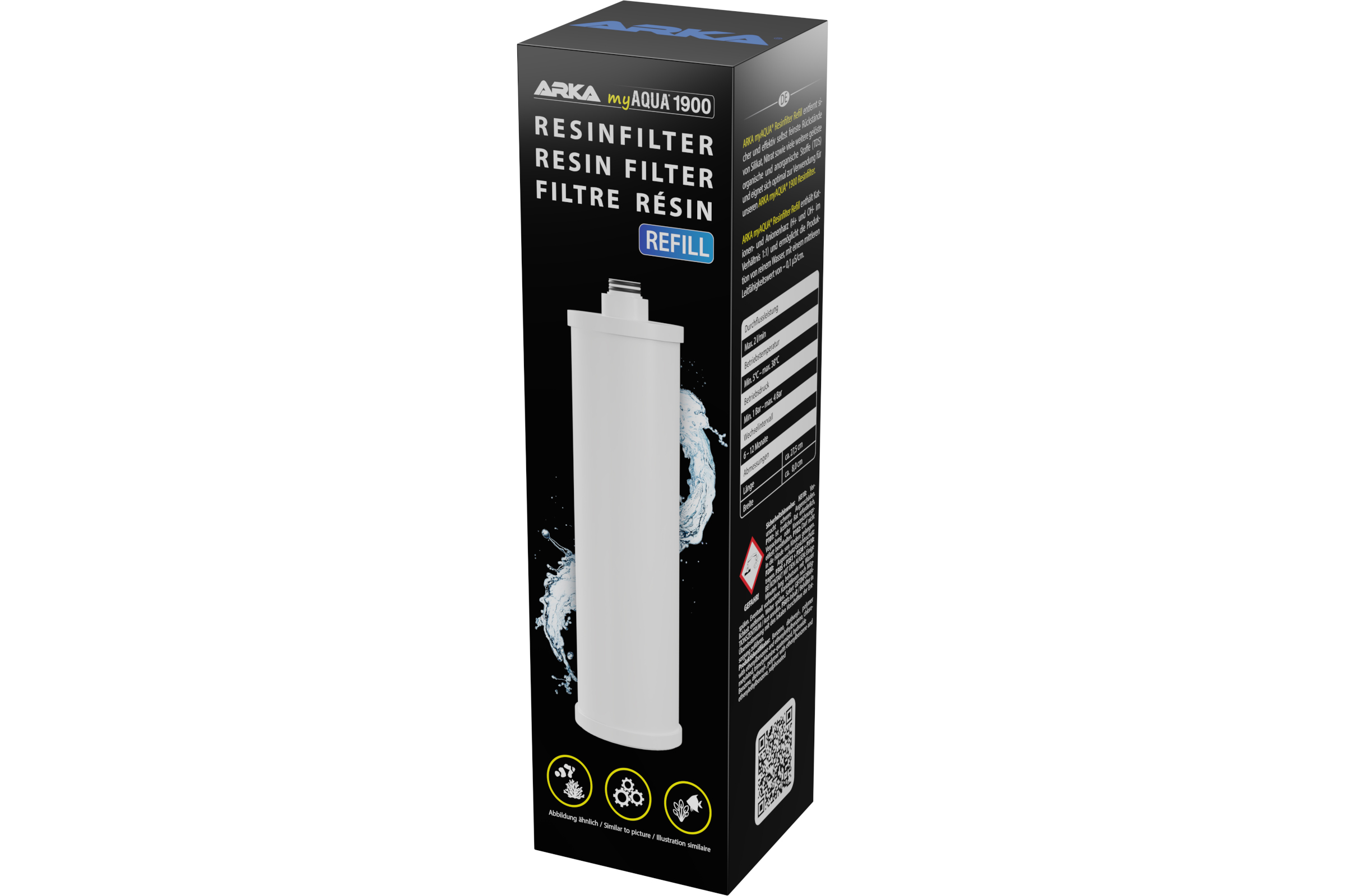 ARKA myAQUA 1900 Resinfilter refill