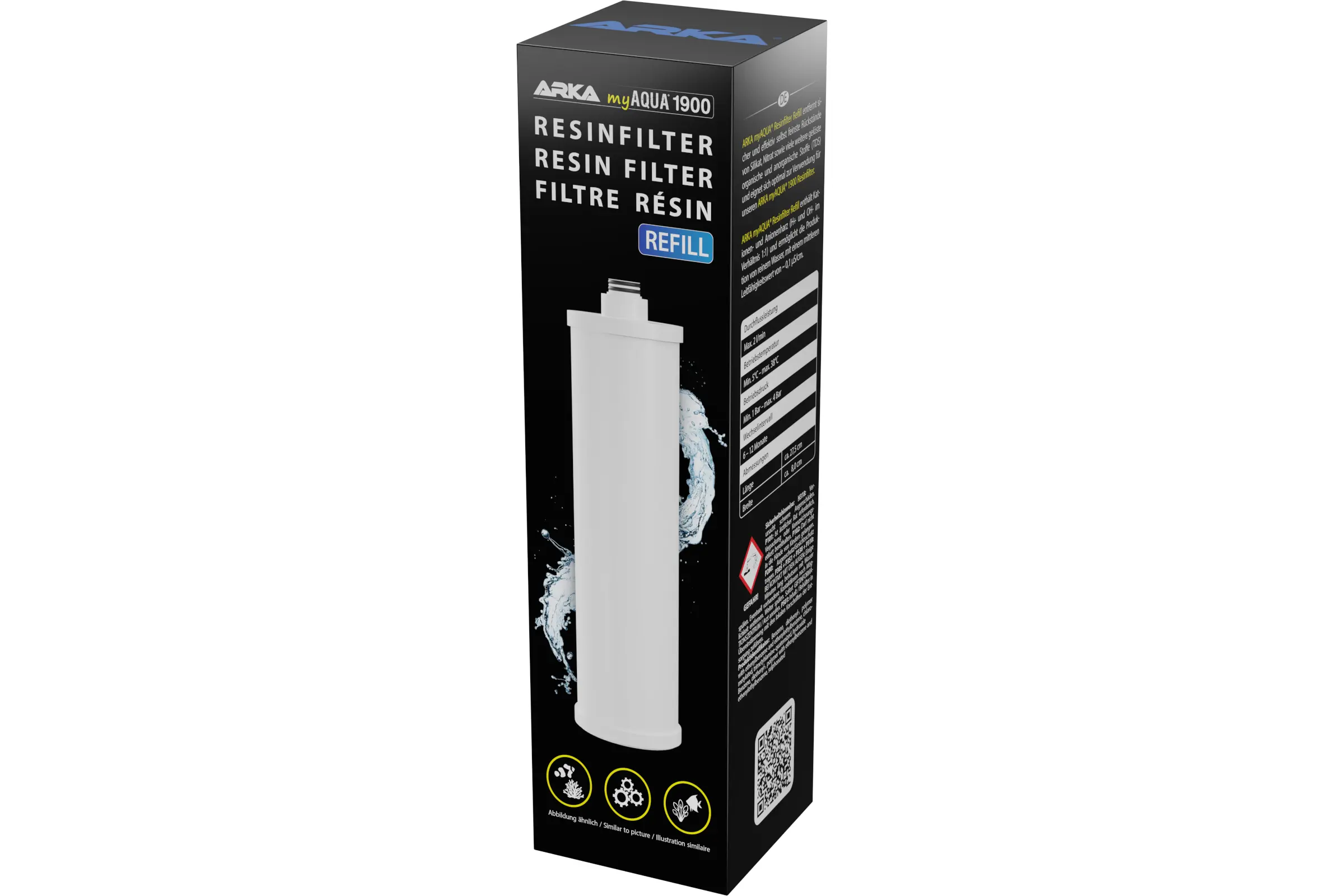 ARKA myAQUA 1900 Resinfilter refill