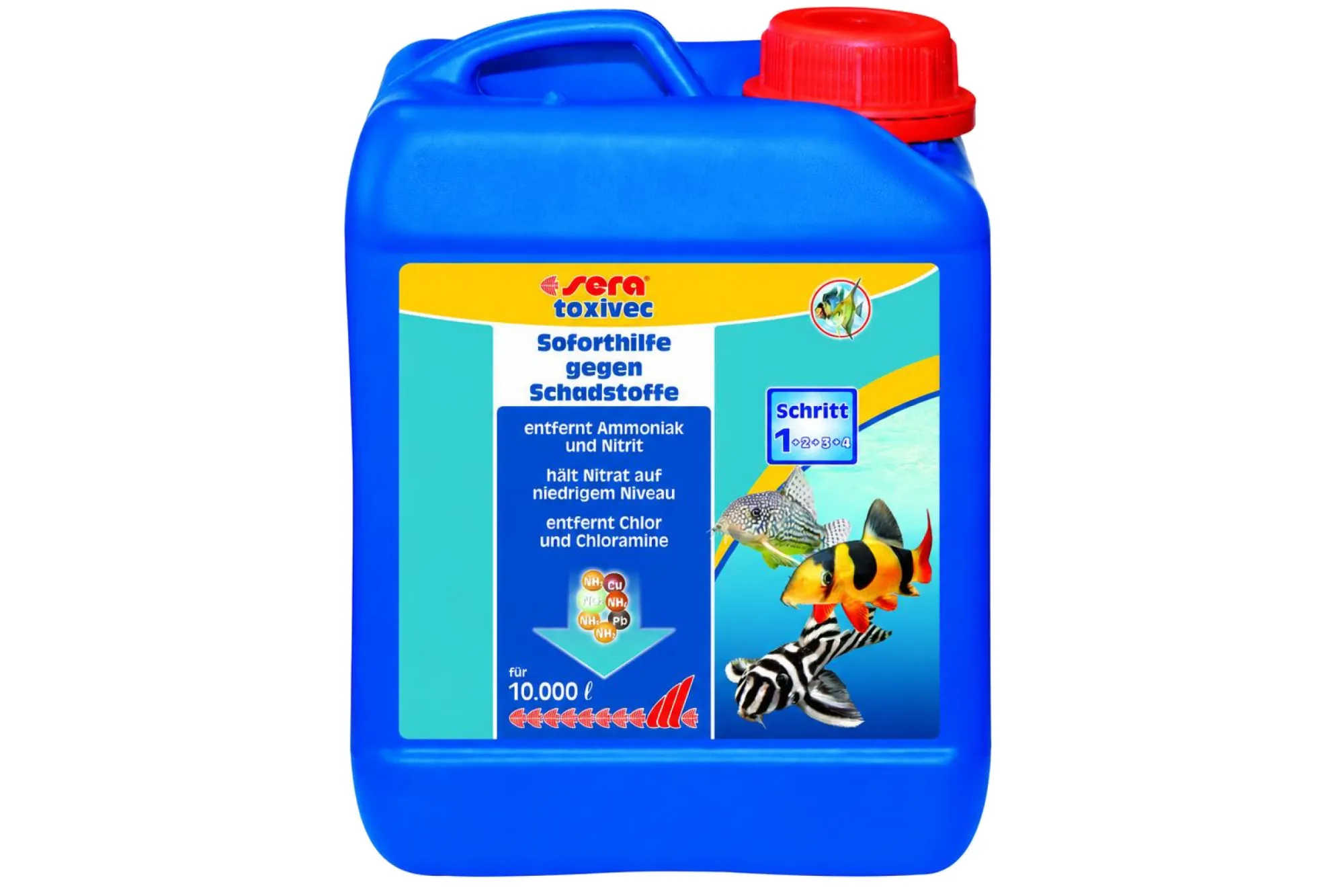 Sera toxivec 2500 ml – KI-generierte Abbildung aus Produktreferenz