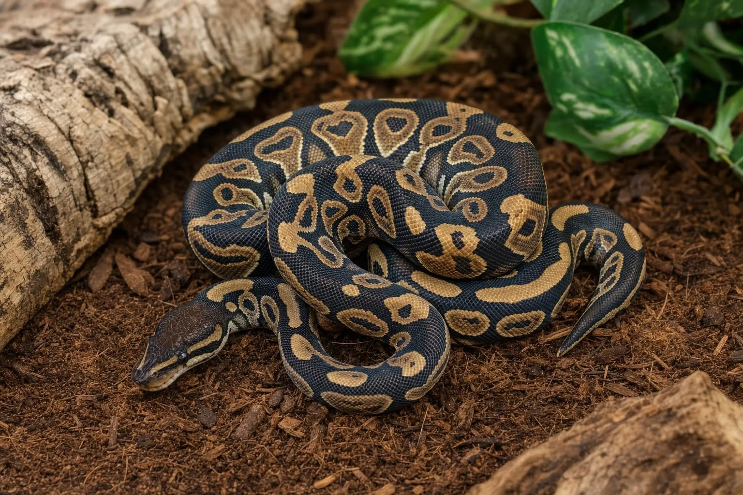 Black-Pastel-Königspython, Python regius