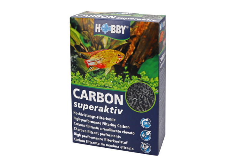 Hobby Carbon superaktiv, Filterkohle, 500 g
