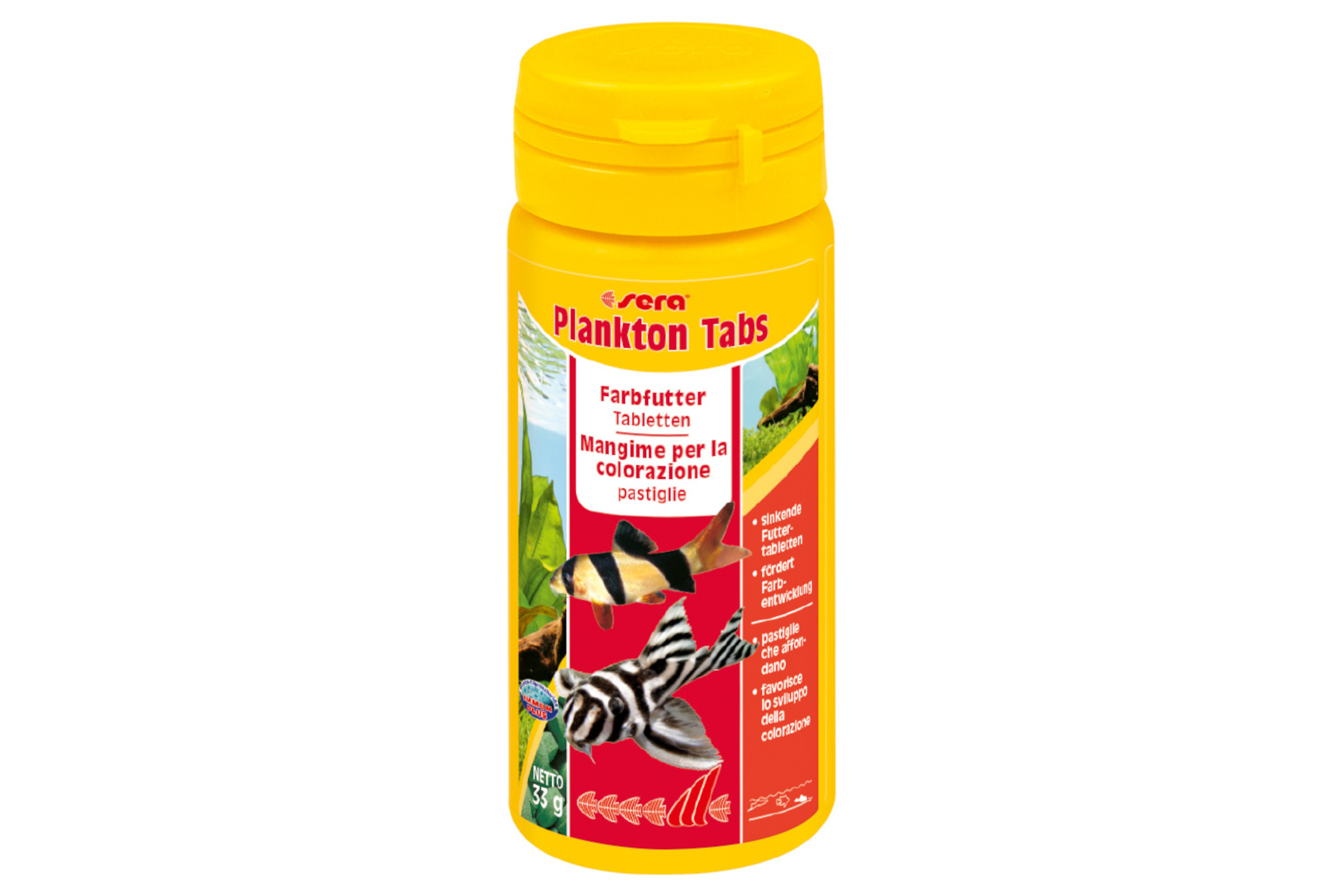 Sera Plankton Tabs Nature, Ergänzungsfutter-Tabletten, 50 ml