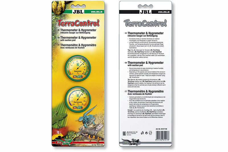 JBL TerraControl, Thermometer + Hygrometer im Set