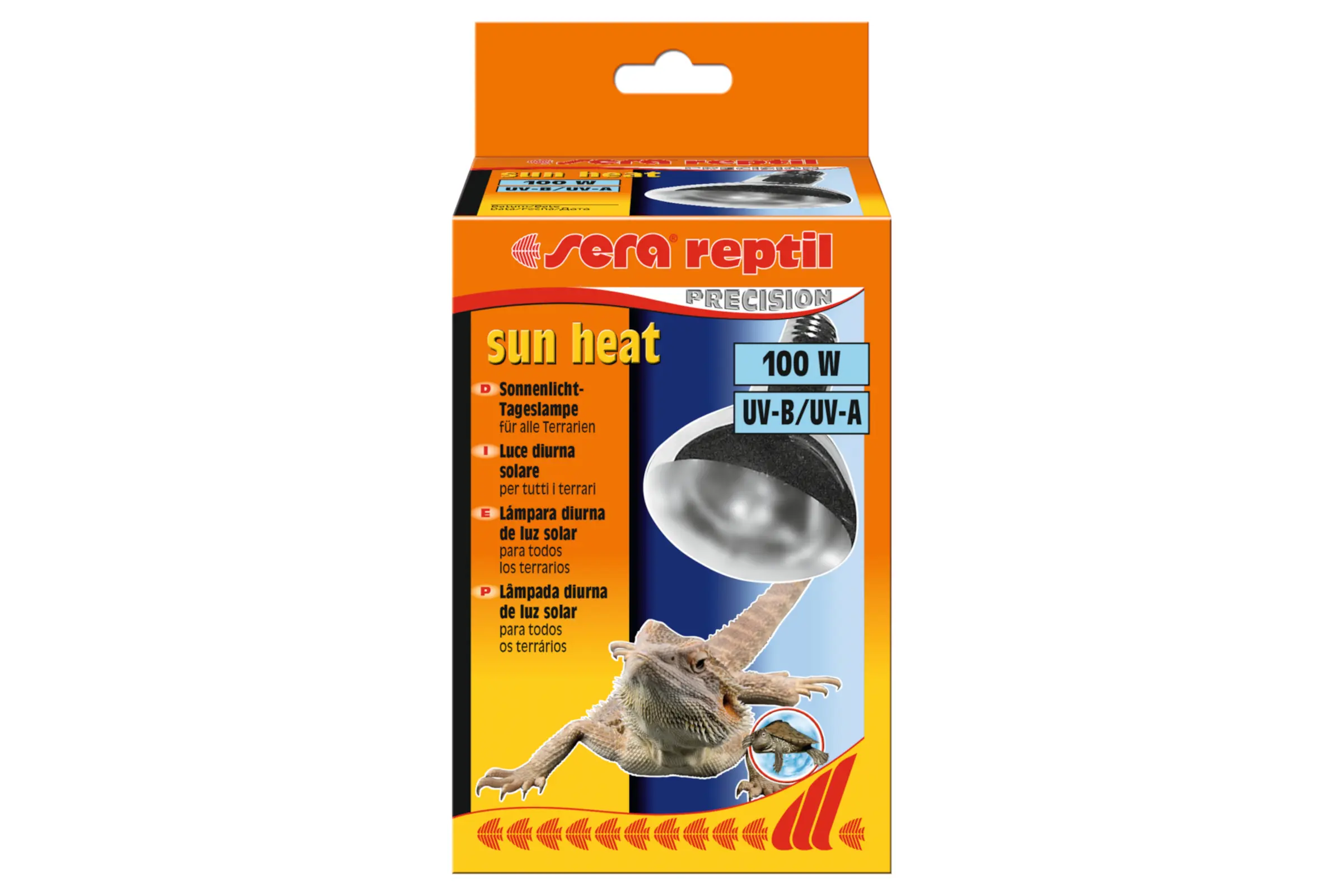 Sera reptil sun heat, 100 W, Wärmelampe mit UVA/UVB