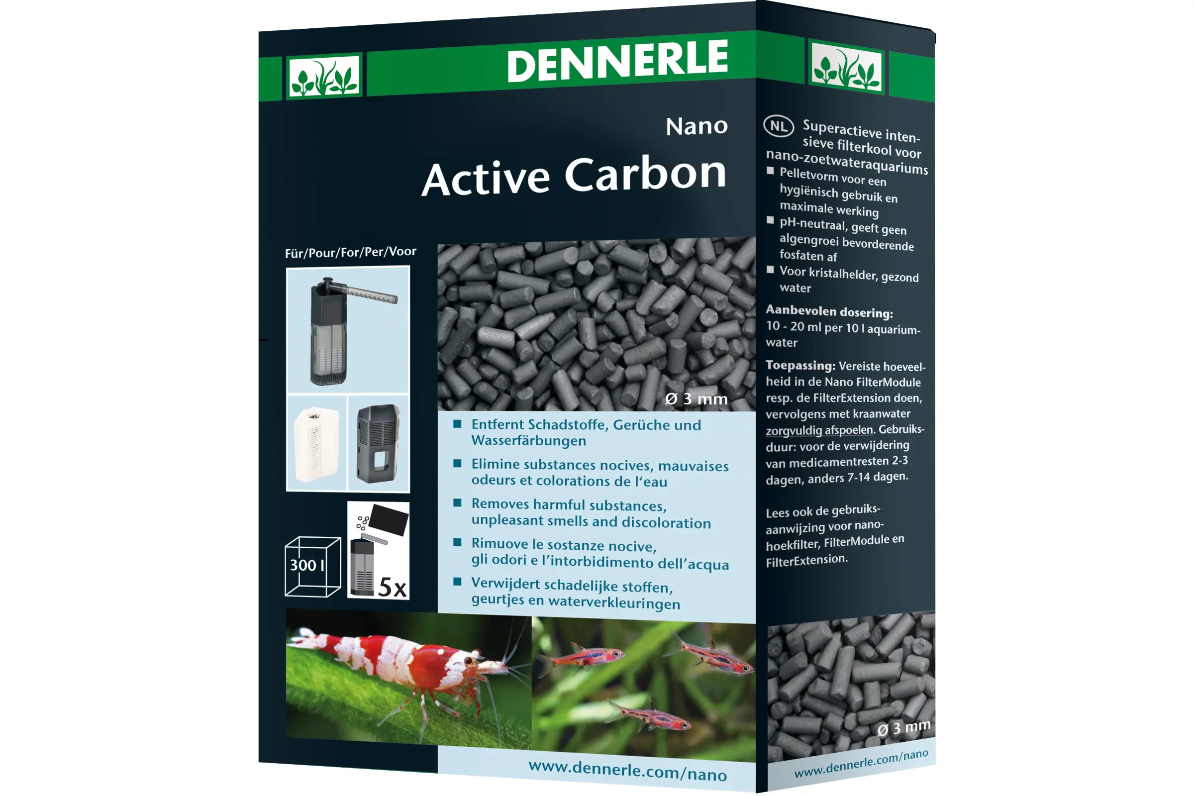 Dennerle Nano Active Carbon, 300 ml
