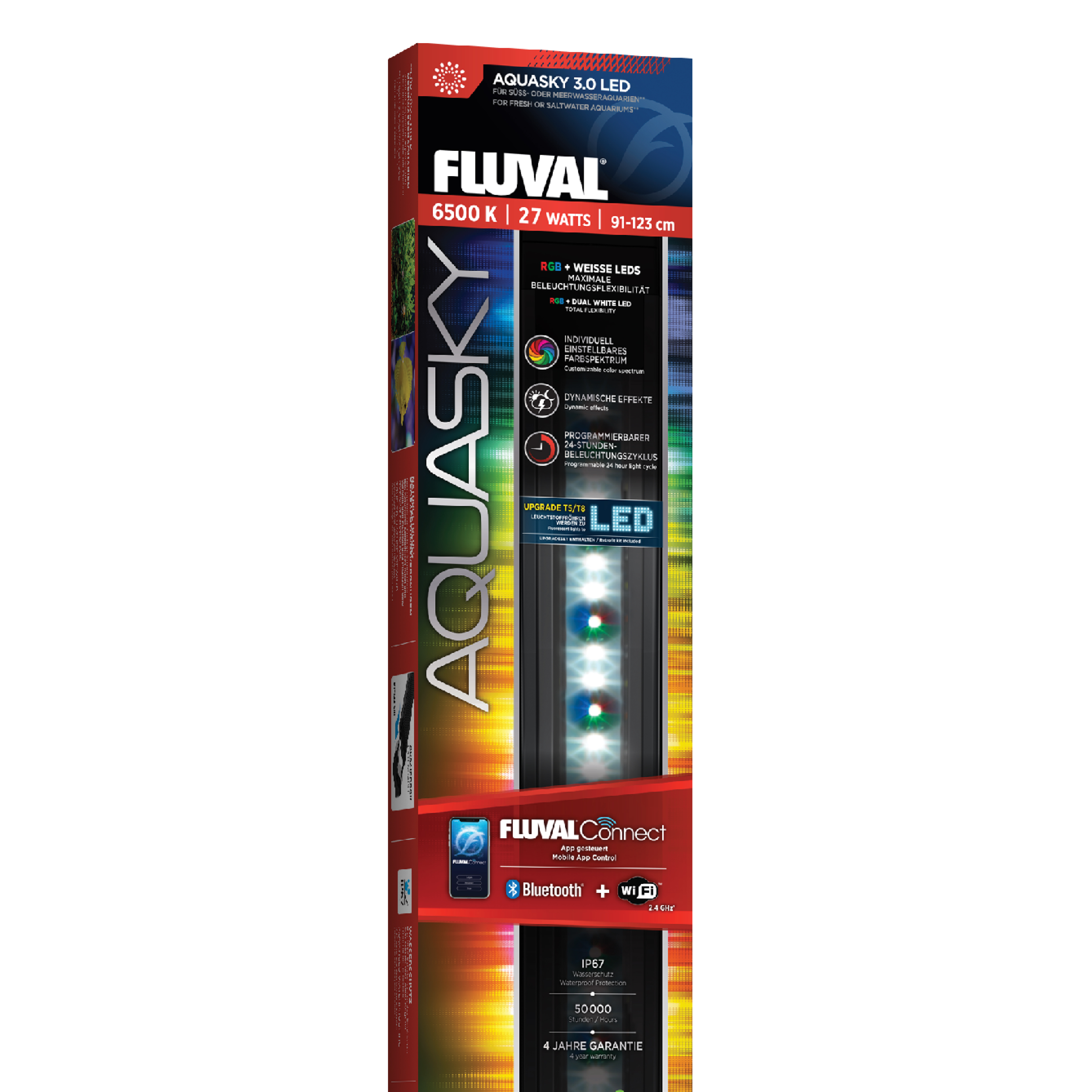Fluval AquaSky LED 3.0 27W, 91,4-122,8cm