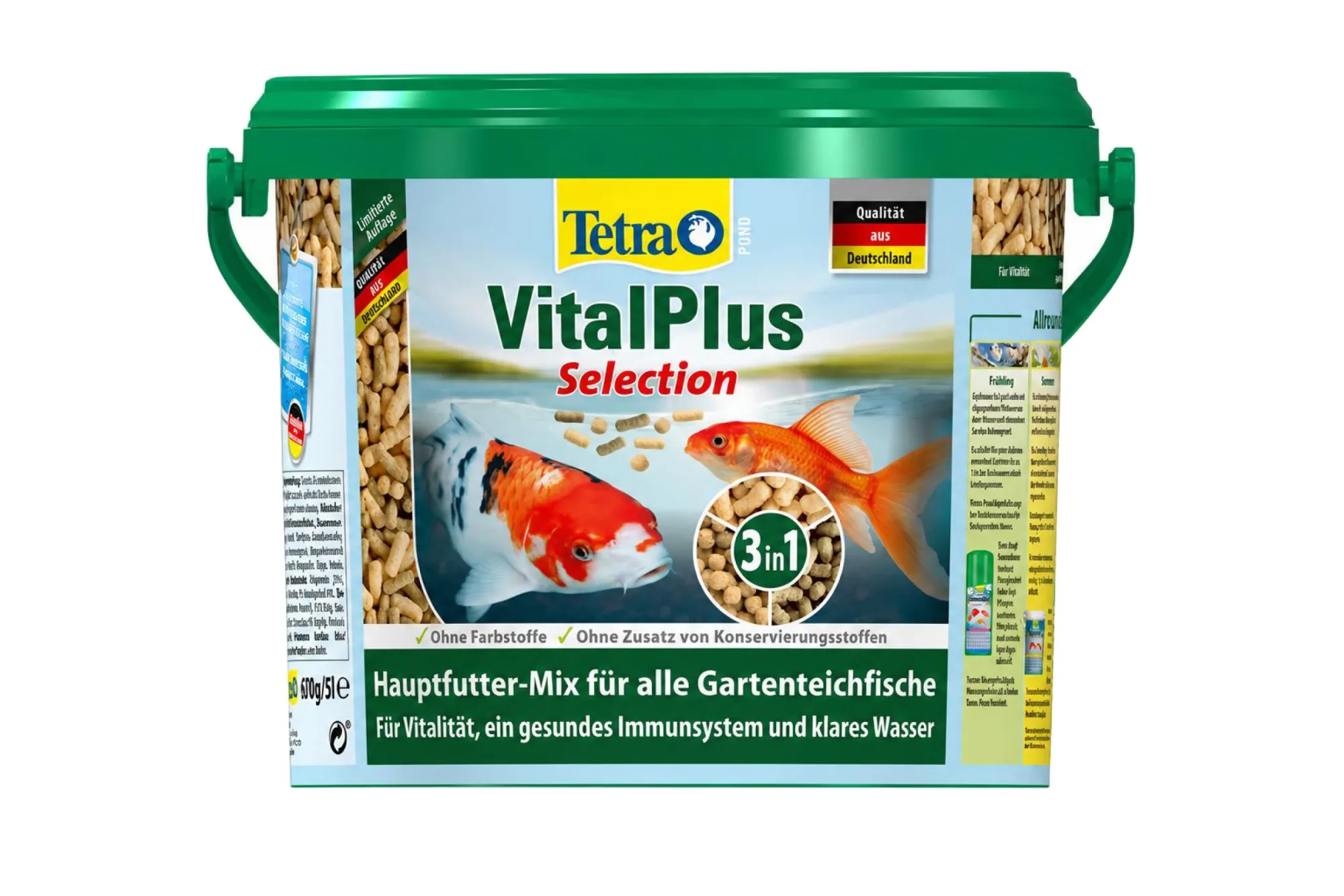 Tetra Pond Vital Plus Selection 5 L Eimer – KI-generierte Abbildung aus Produktreferenz