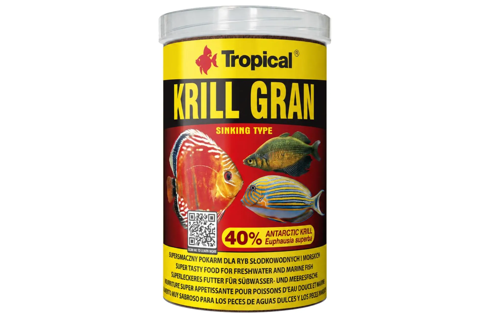 Tropical KRILL GRANULAT 250 ml – KI-generierte Abbildung aus Produktreferenz