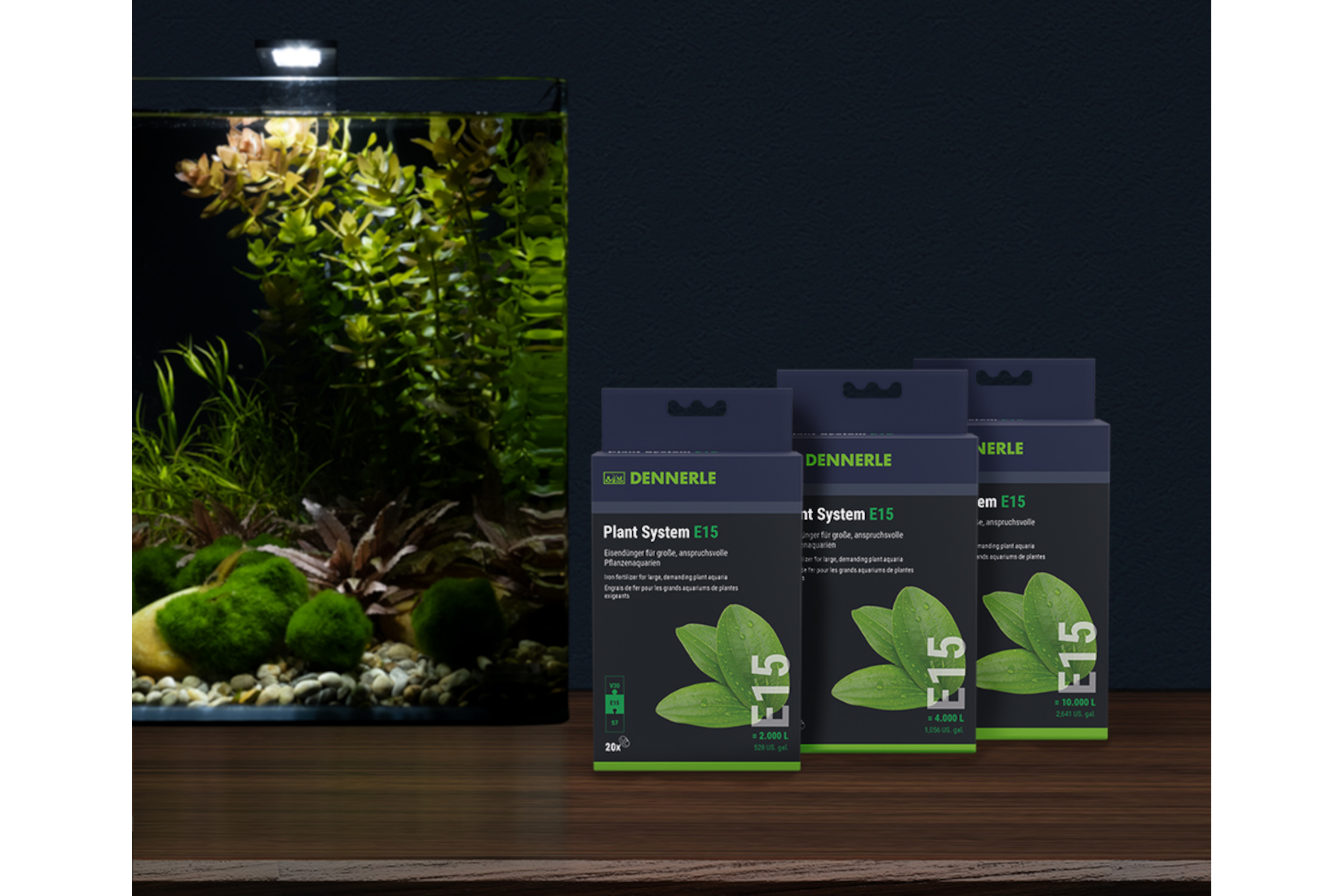 Dennerle Plant System E15, mit 20, 40 & 100 Stück