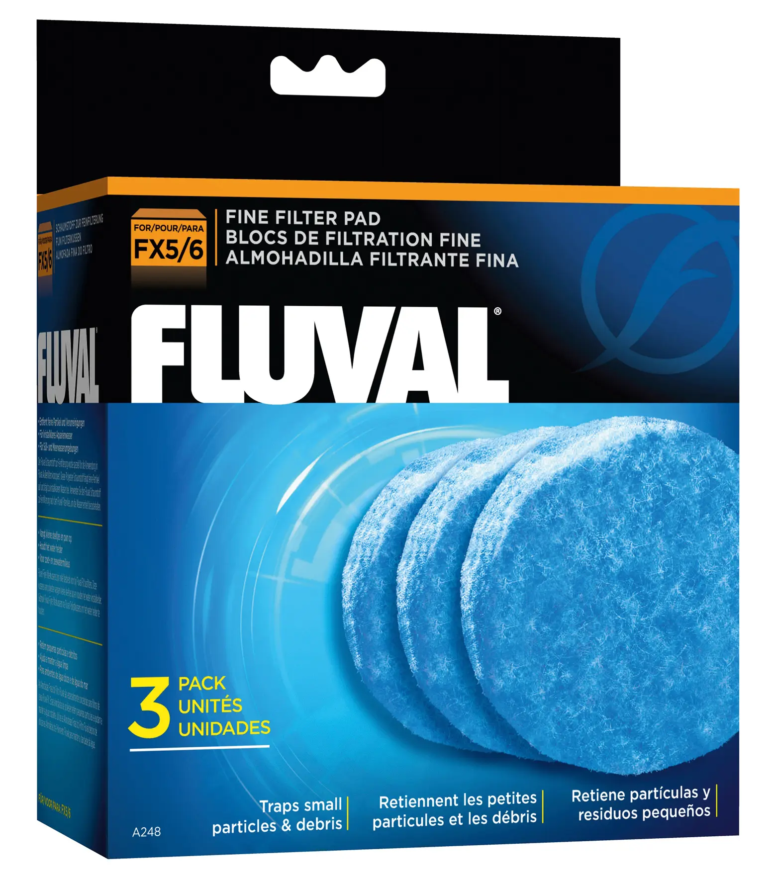 Fluval Feinfilter-Schaumstoff 3er-Pack FX5/6