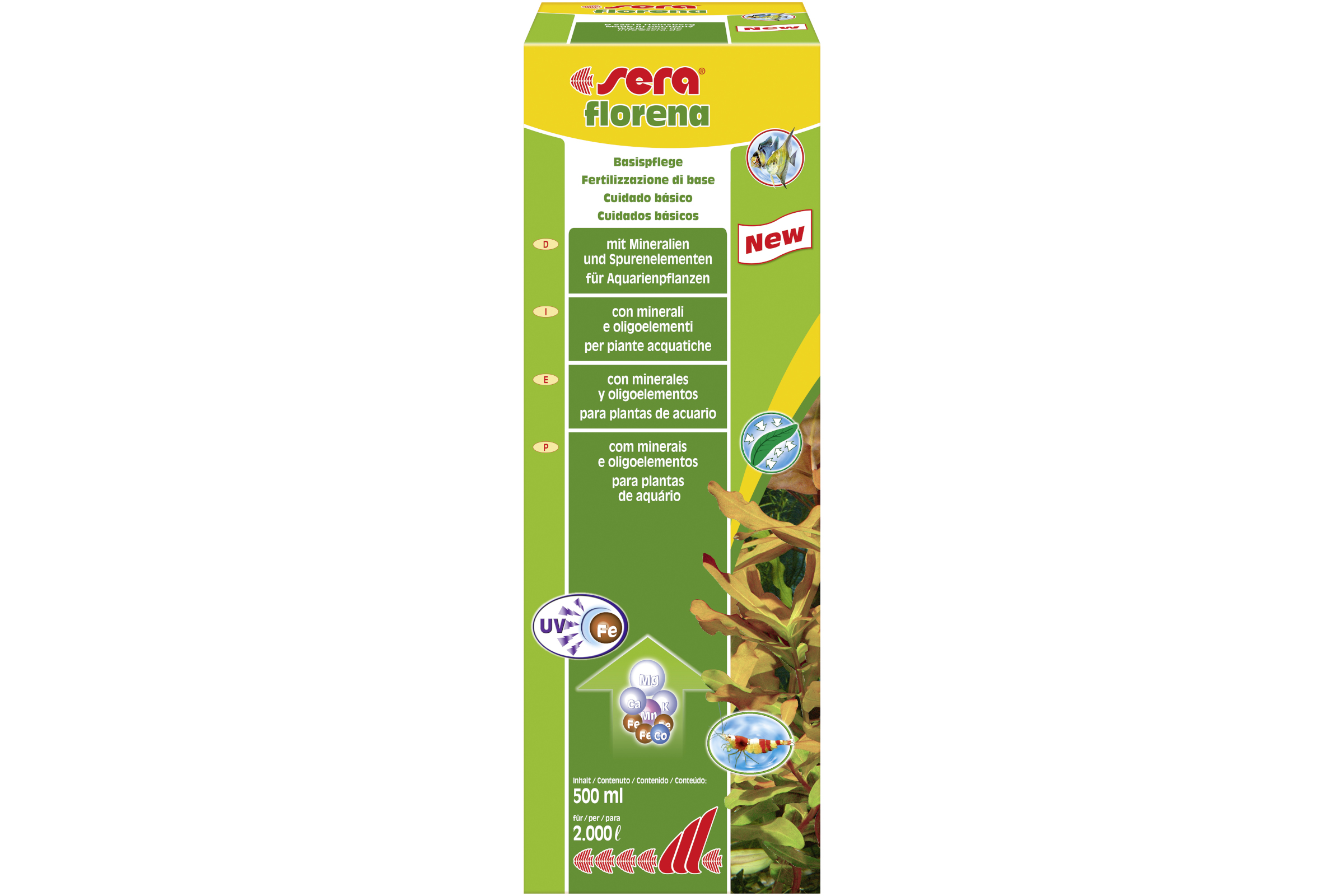 Sera florena, Flüssigdünger, 500 ml