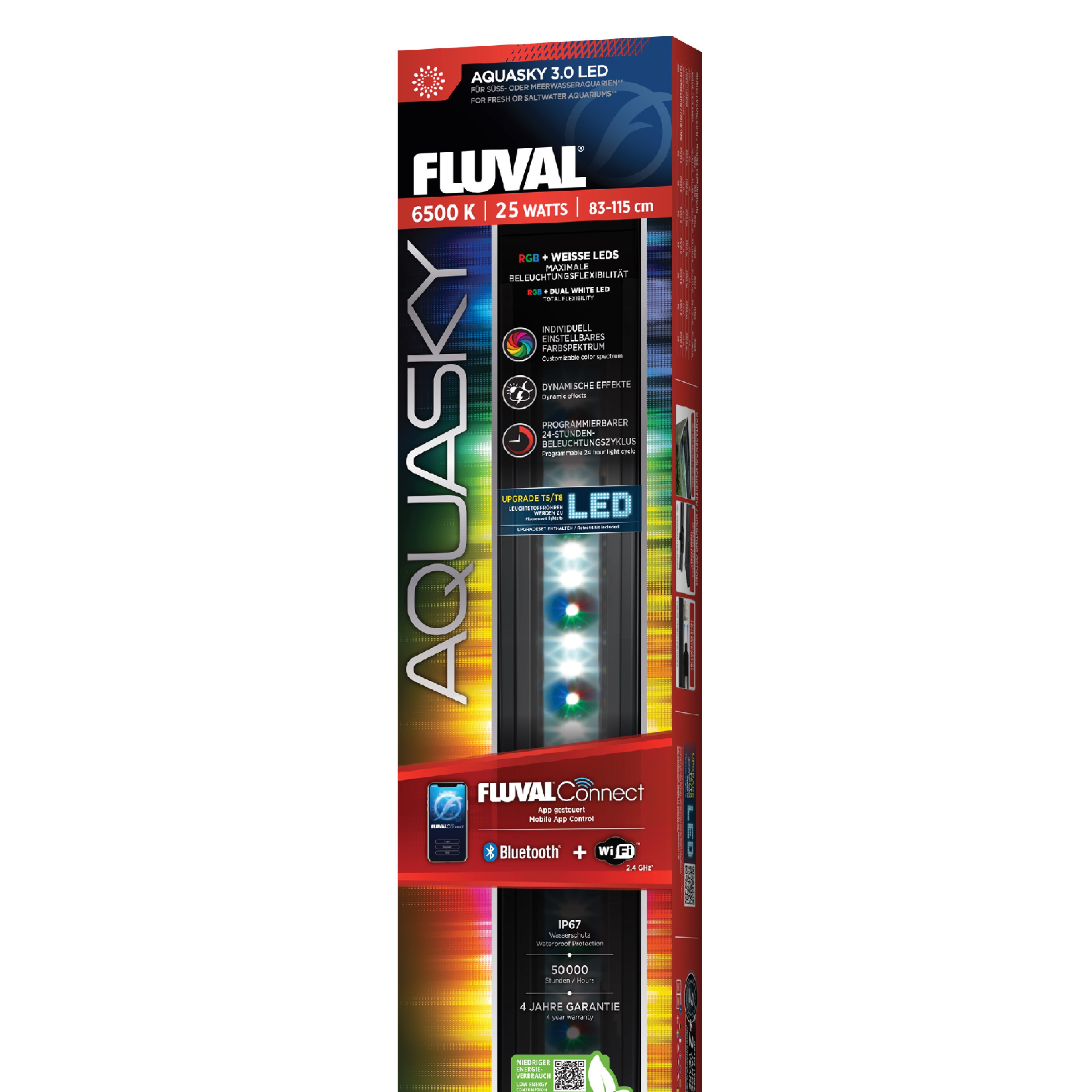 Fluval AquaSky LED 3.0 25W, 83,5-114,9cm