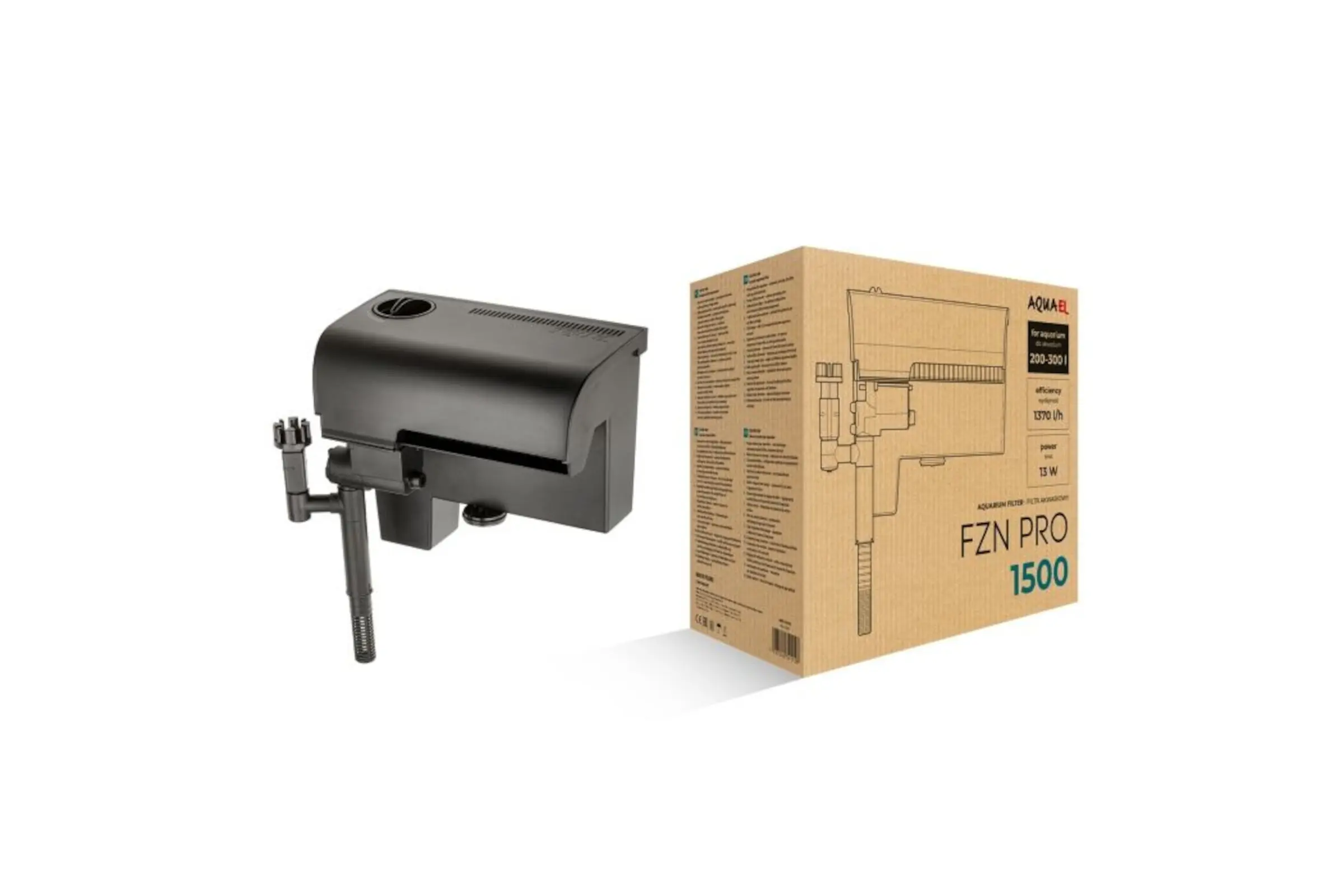 Aquael FZN Pro 1500, Hang-On-Außenfilter