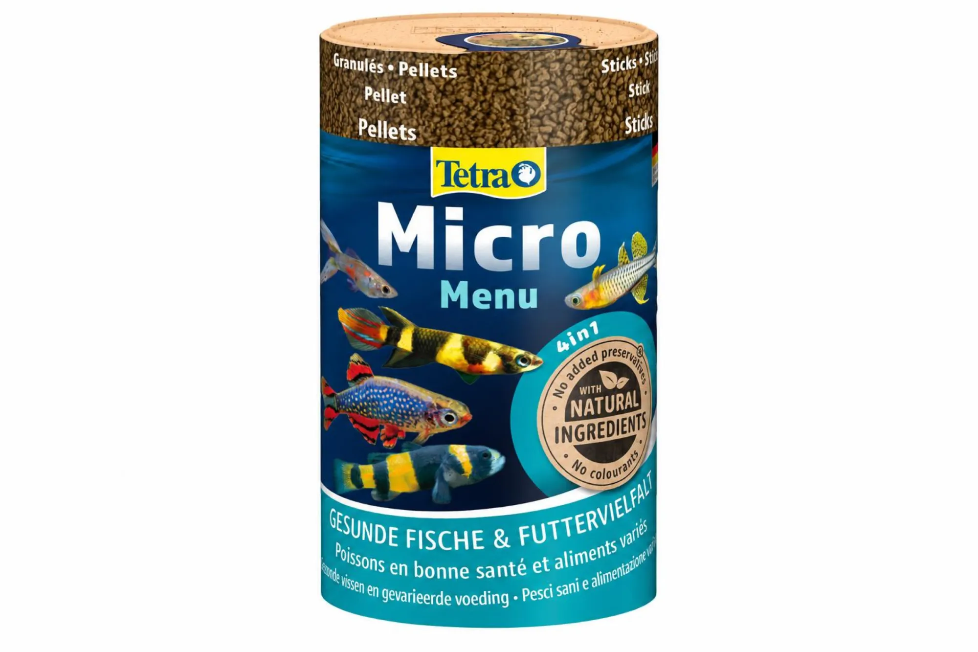 Tetra Micro Menu 100 ml – KI-generierte Abbildung aus Produktreferenz