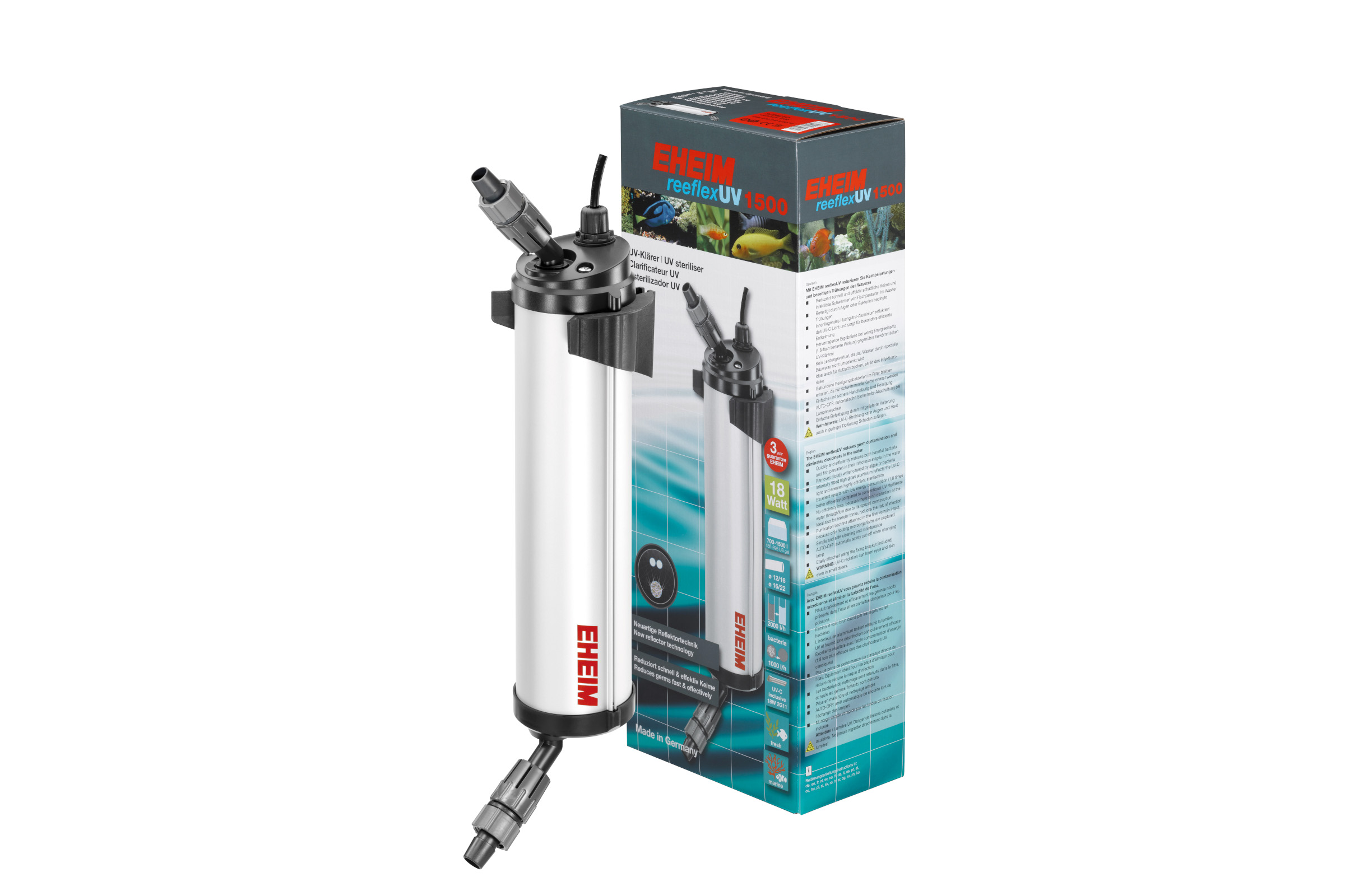 Eheim reeflexUV 1500, UV-Klärer, 18 W