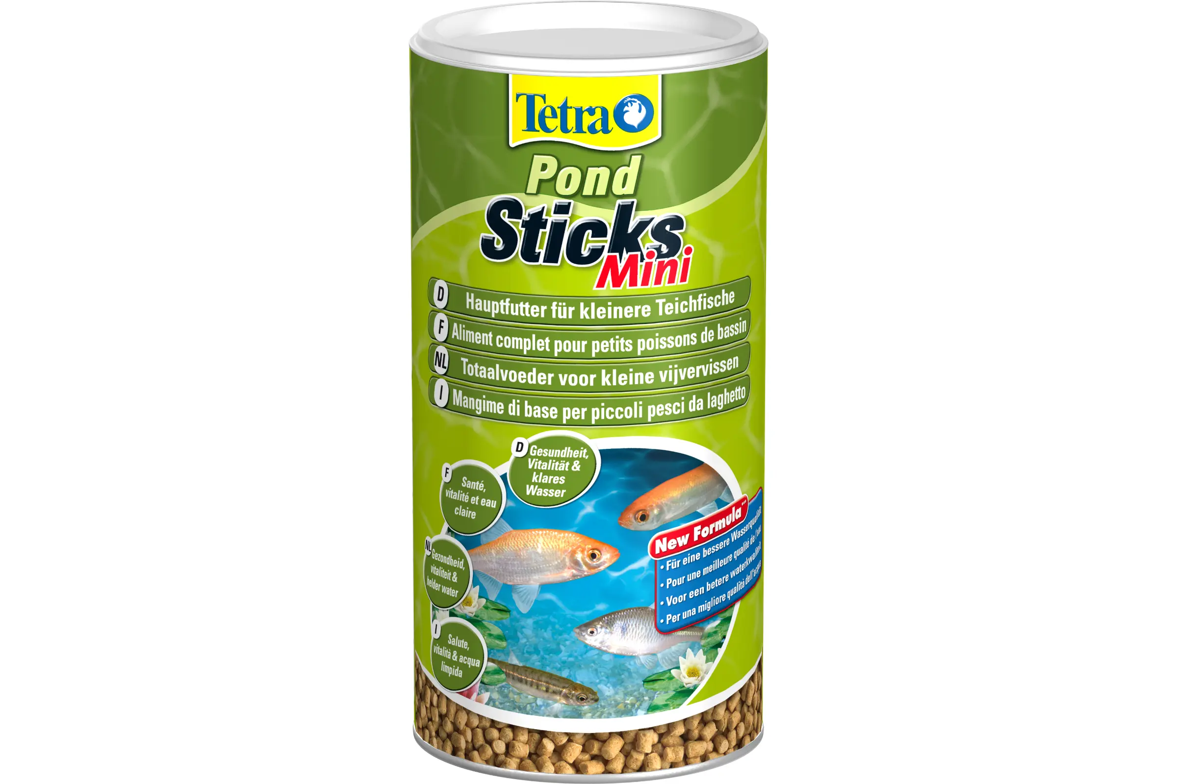 Tetra Pond Sticks Mini , Hauptfutter-Sticks, 1 Liter