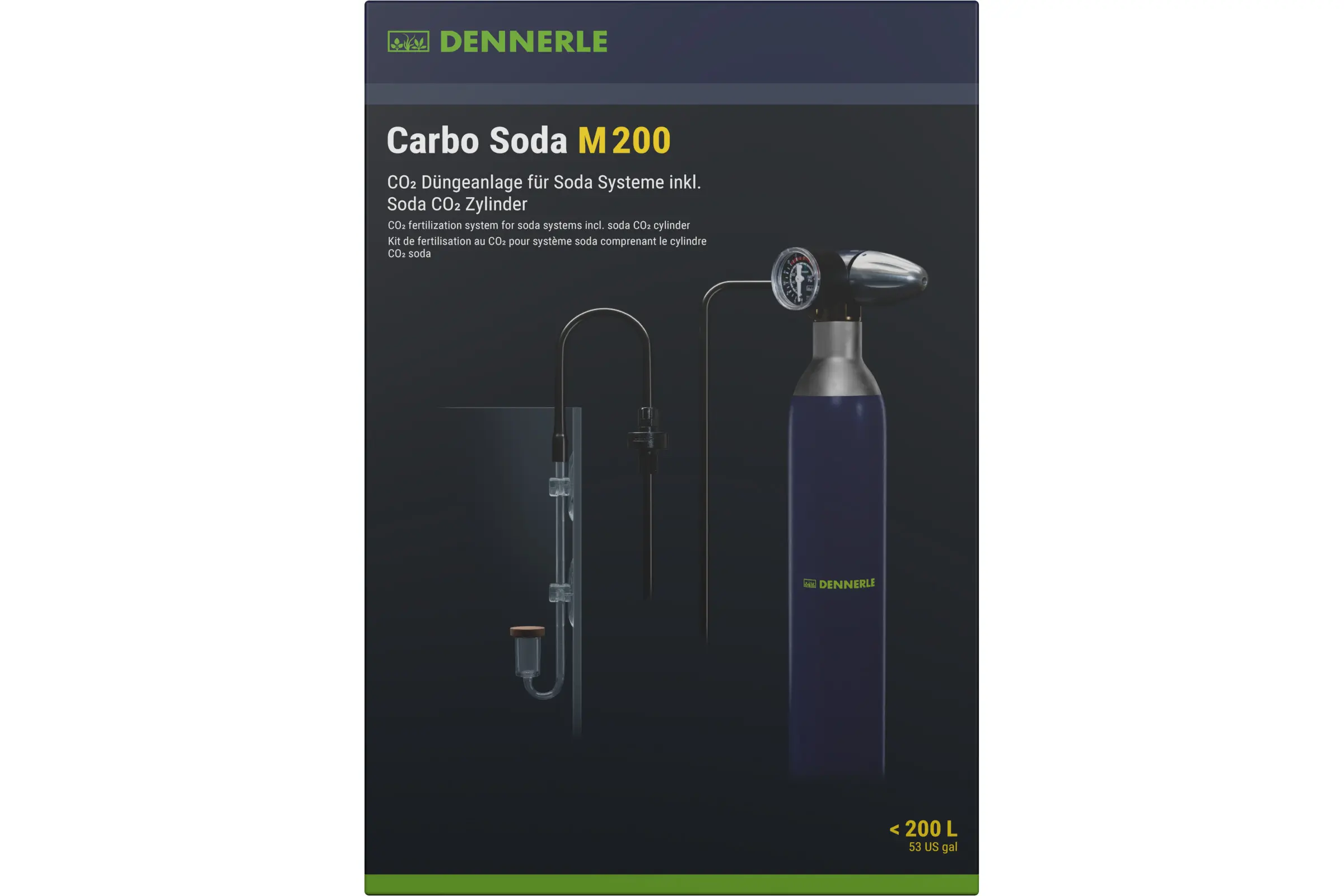 Dennerle Carbo Soda M200, CO2-Anlage Soda