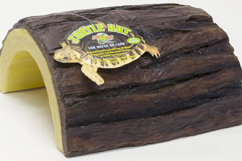 Zoomed Turtle Hut (plant resin product) GIANT, Kunstharz-Höhle
