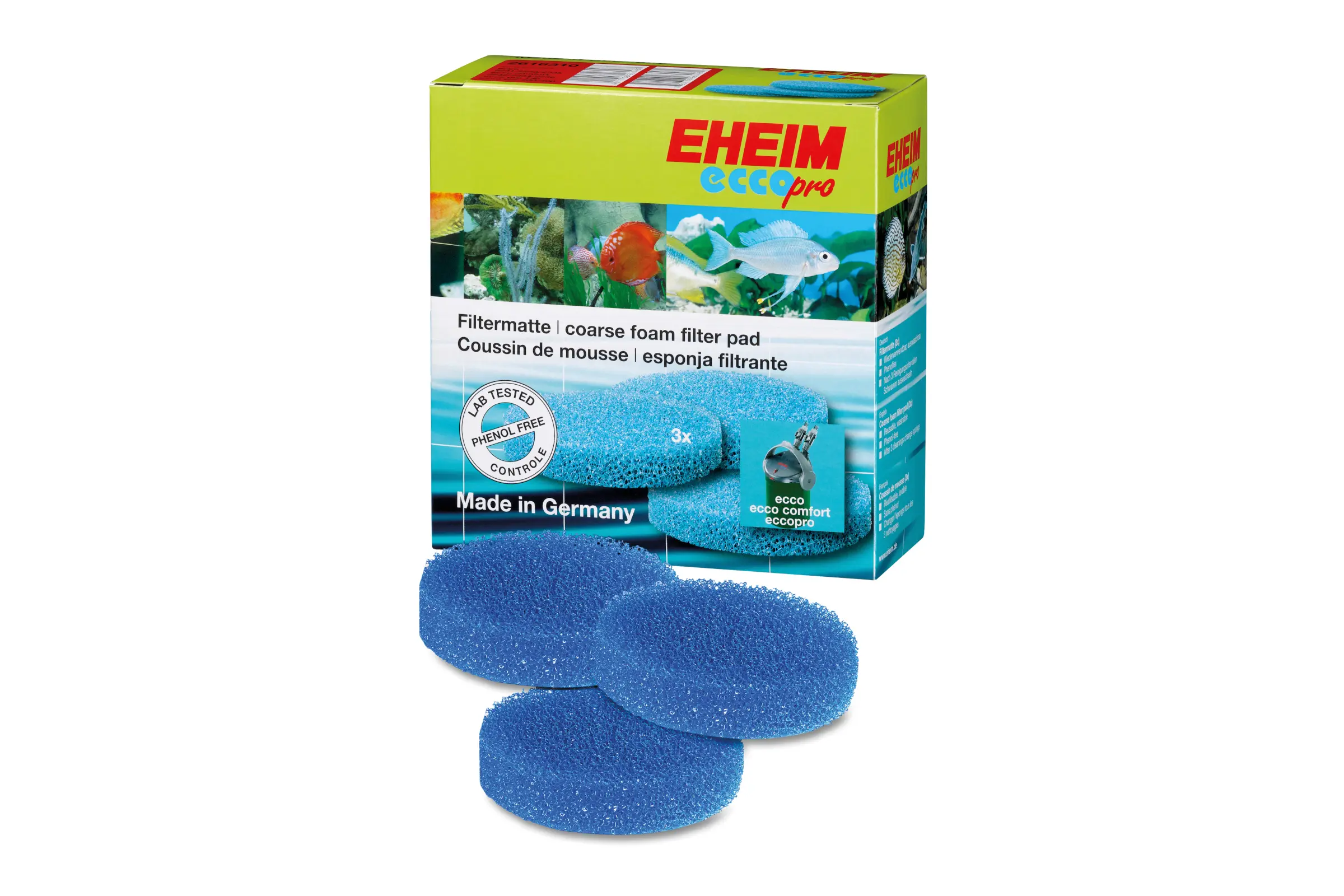 Eheim Filtermatten für ecco, eccoPRO & ecco comfort, 3 Stück