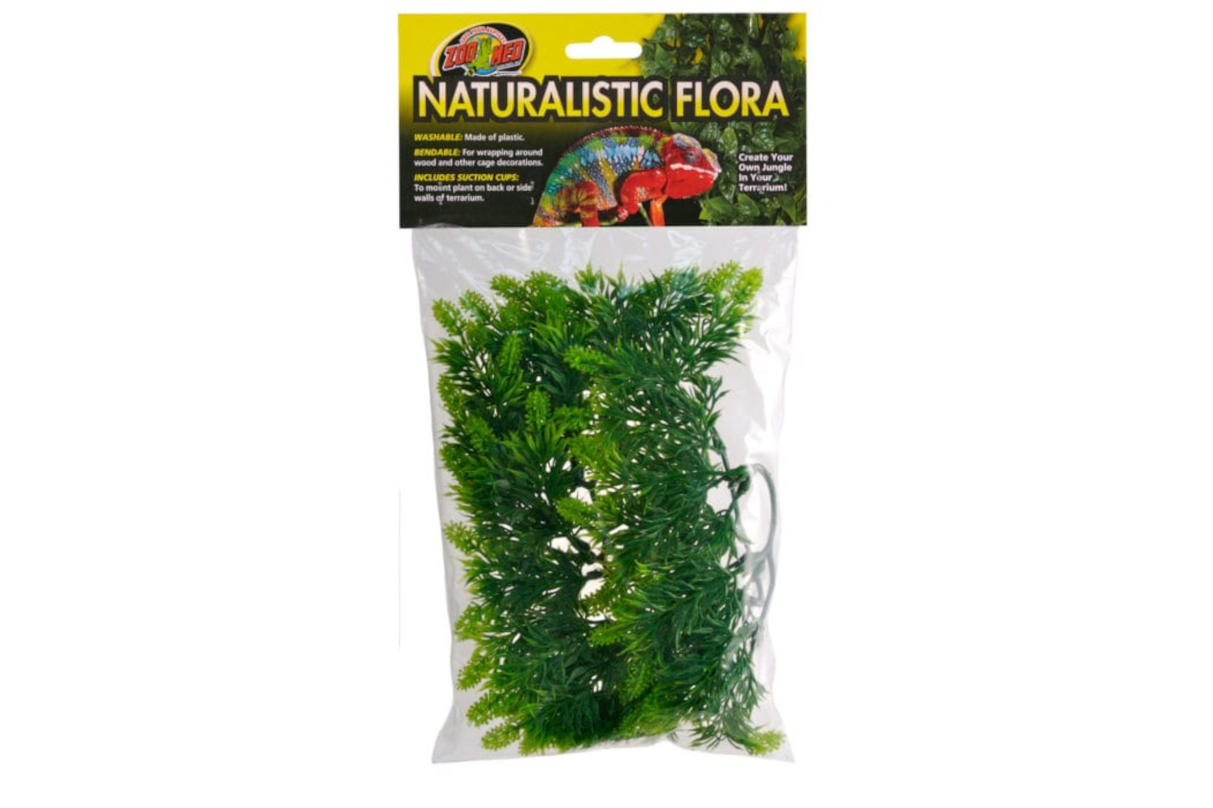 Zoomed Small Malaysian Fern Kunststoffpflanze, 36 cm