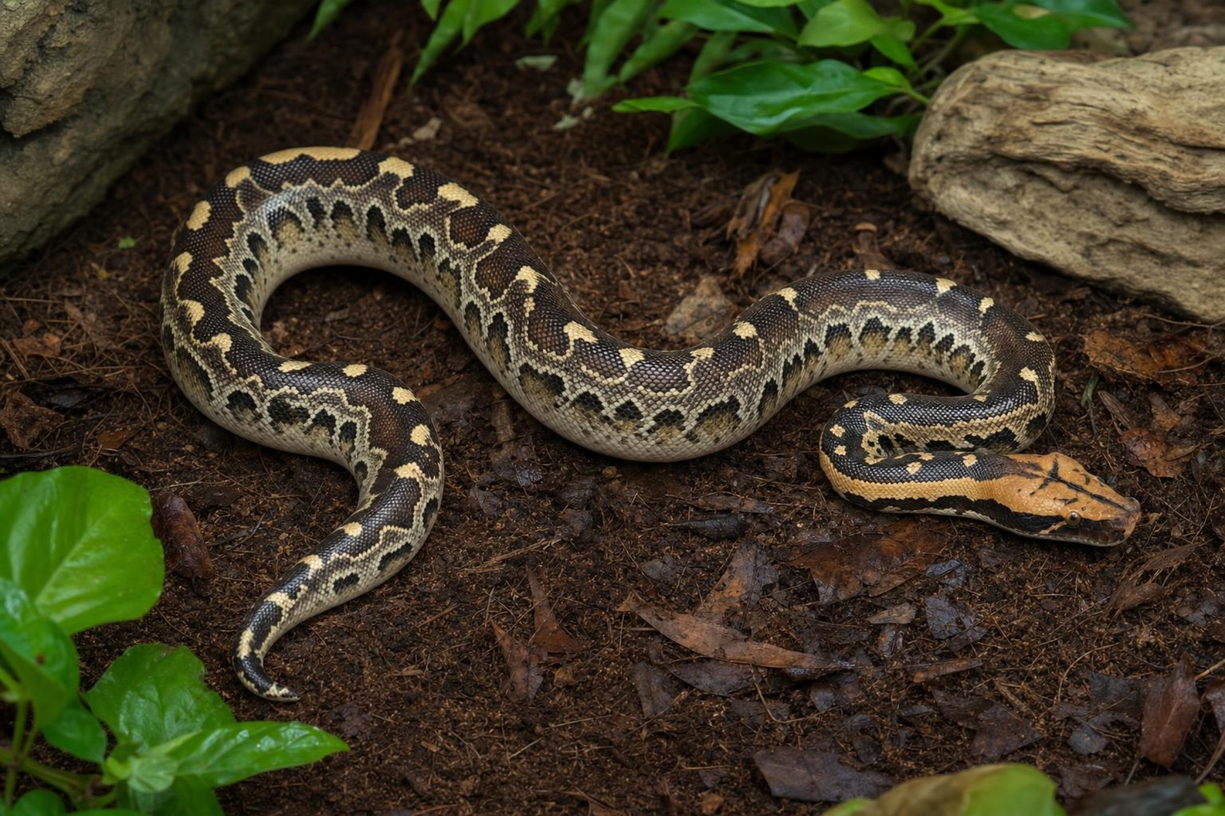 Borneo-Kurzschwanzpython, Python breitensteini