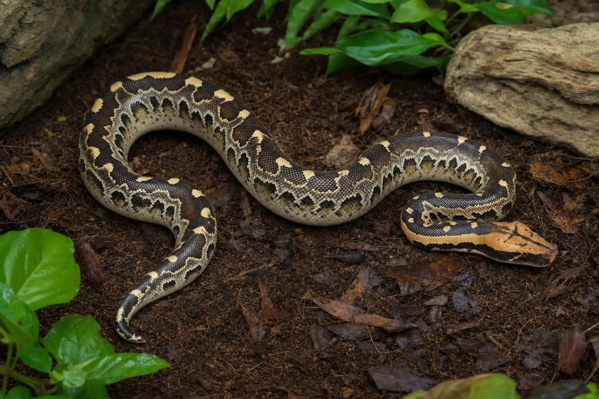Borneo-Kurzschwanzpython, Python breitensteini