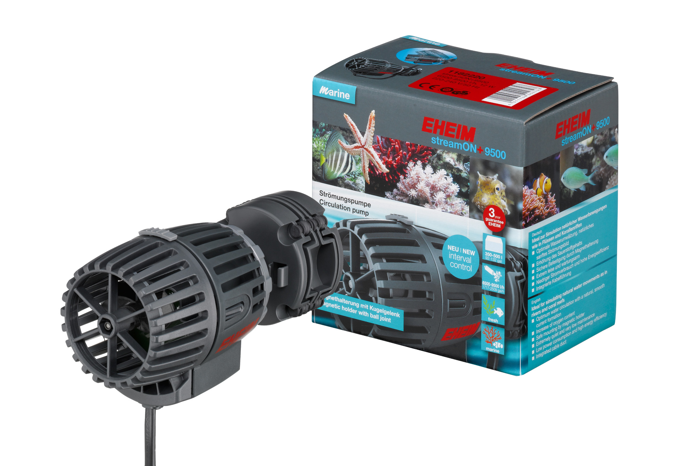 Eheim StreamON+ 9500, Strömungspumpe