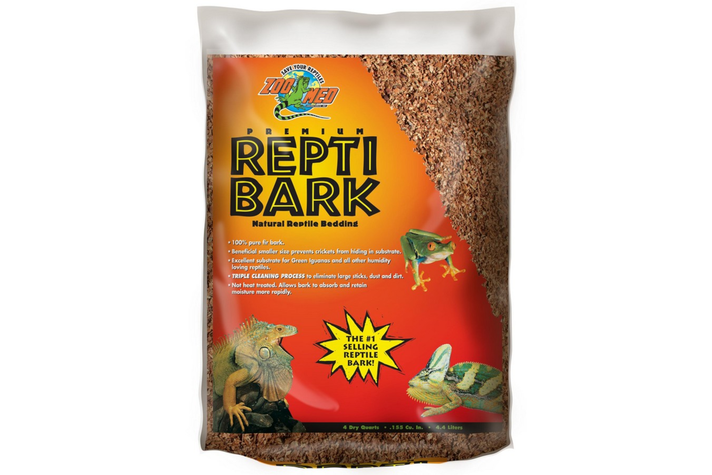 Zoomed Repti Bark, Rindenmulch-Substrat, 4,4 L