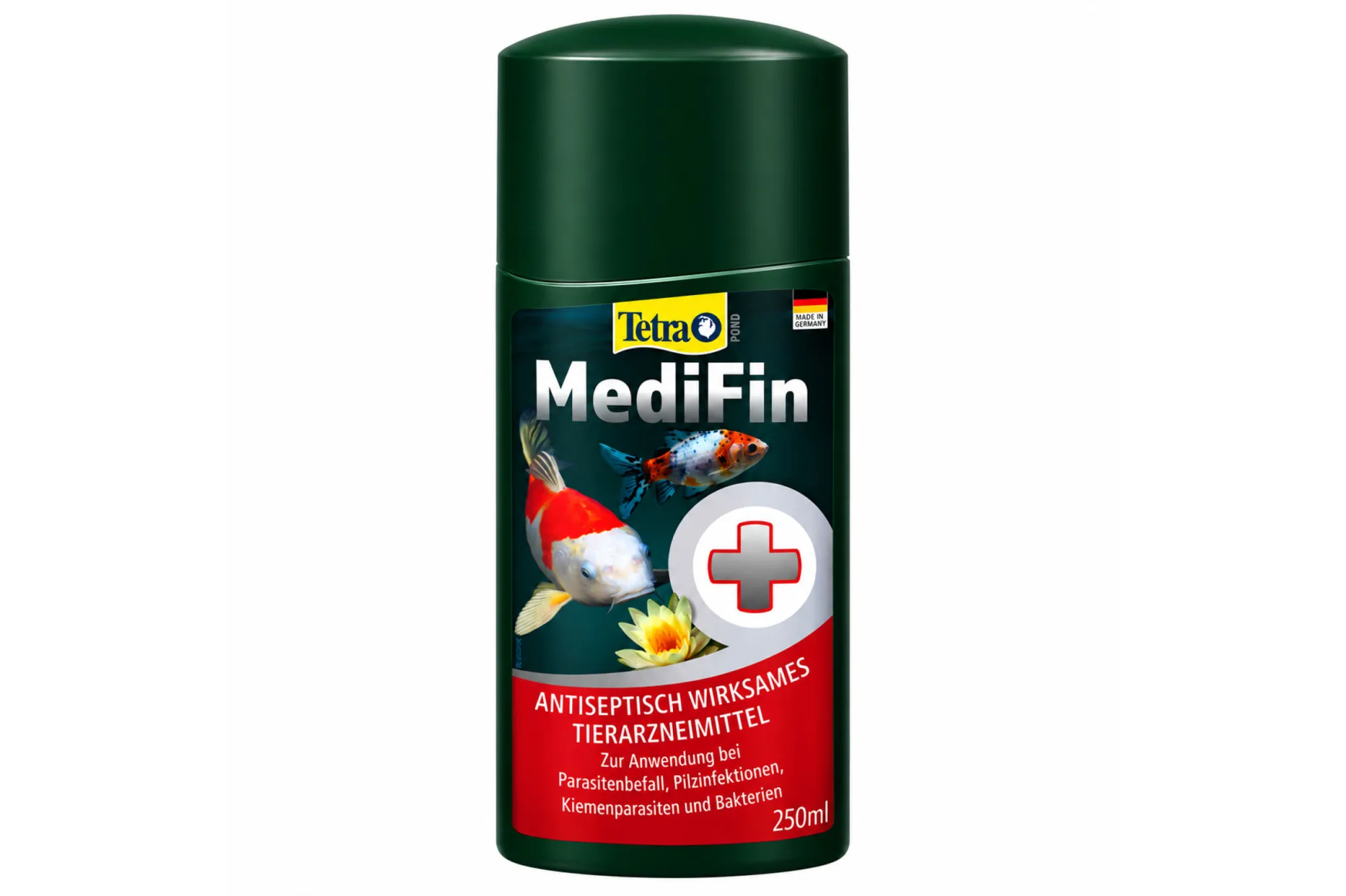 Tetra Pond MediFin 250ml – KI-generiertes Produktbild