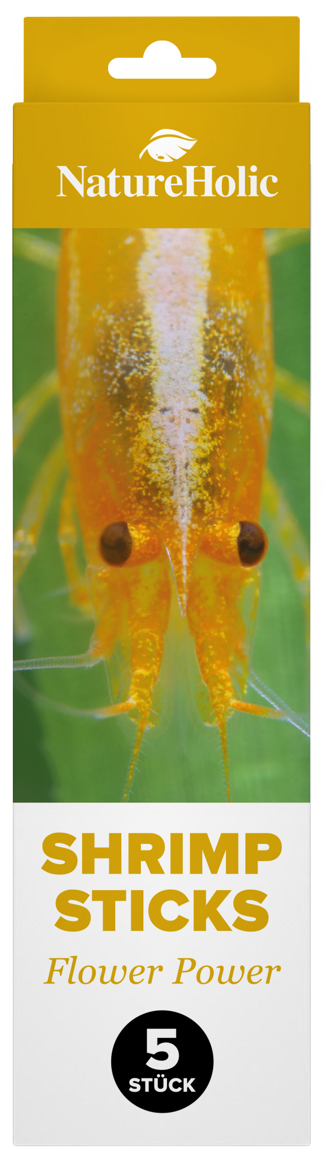 NatureHolic Garnelen Lollies „Flower Power“, 5 Lollis