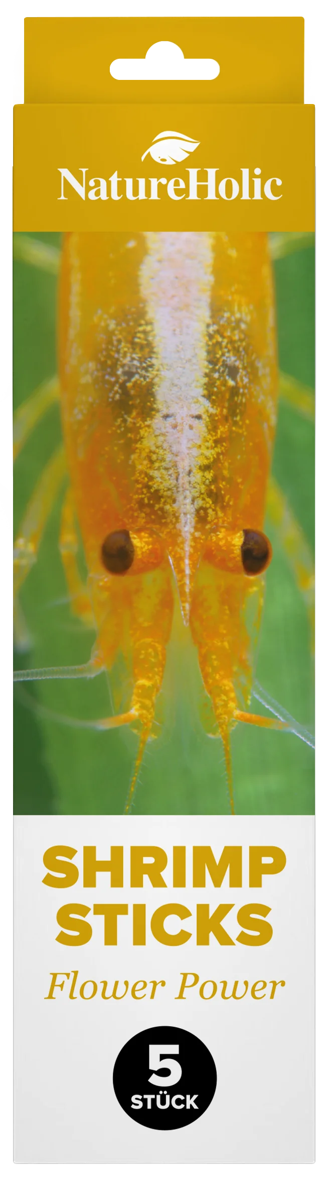 NatureHolic Garnelen Lollies „Flower Power“, 5 Lollis