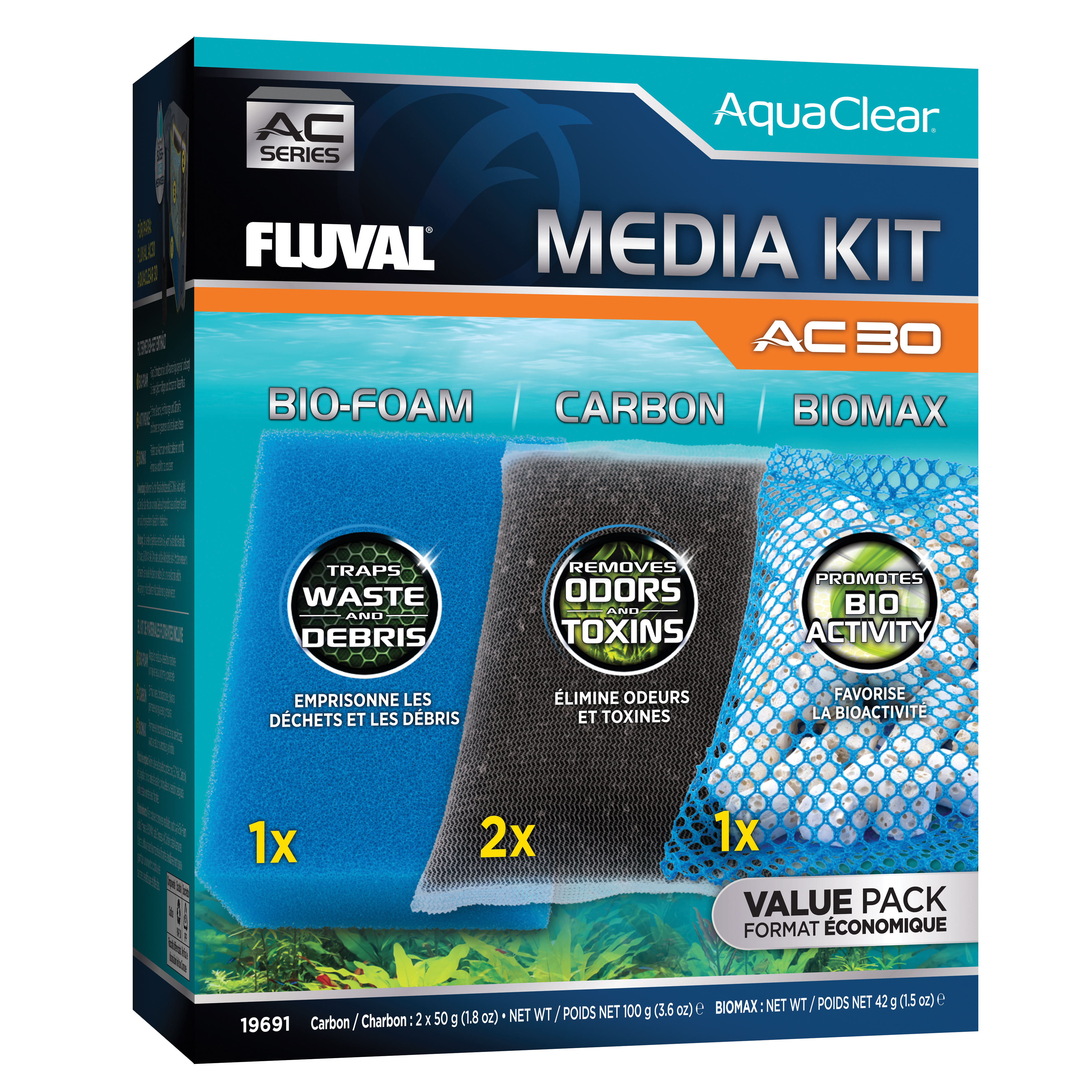 Fluval AC30 Filtermedien-Set