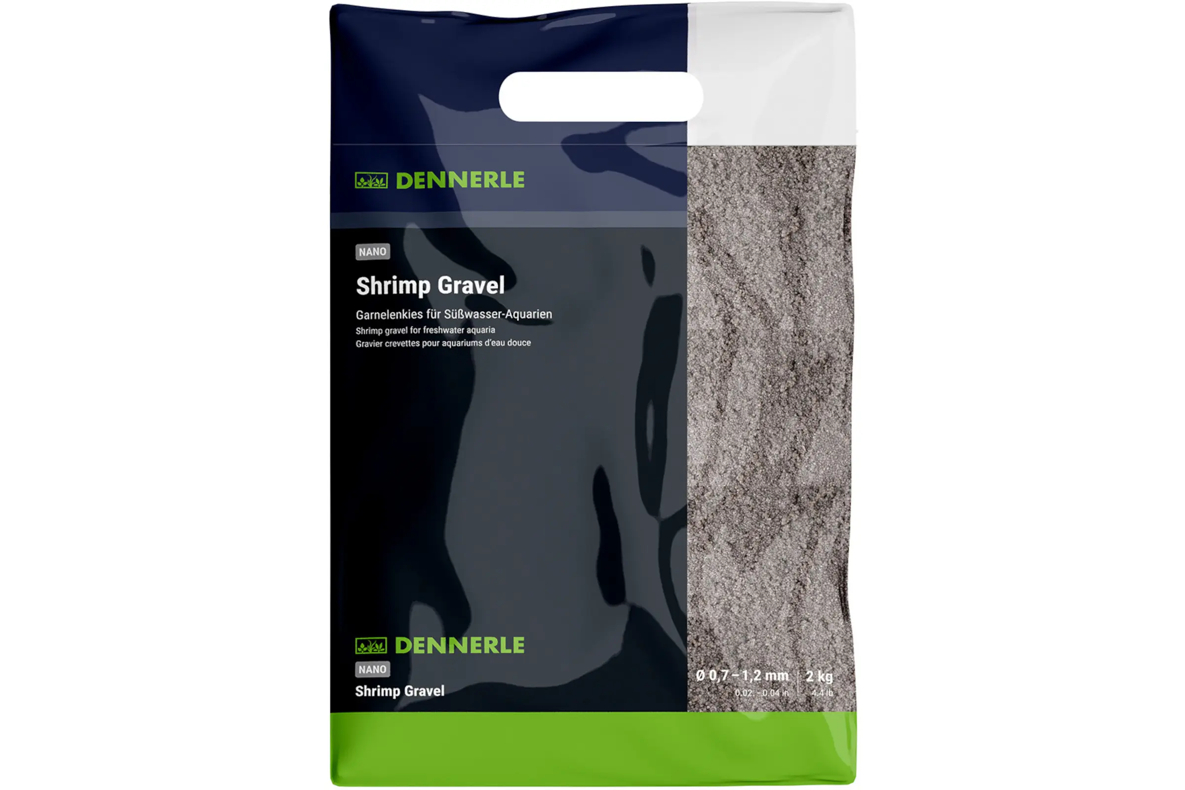 Dennerle Nano Garnelenkies, Arkansas grau, 2 Kg