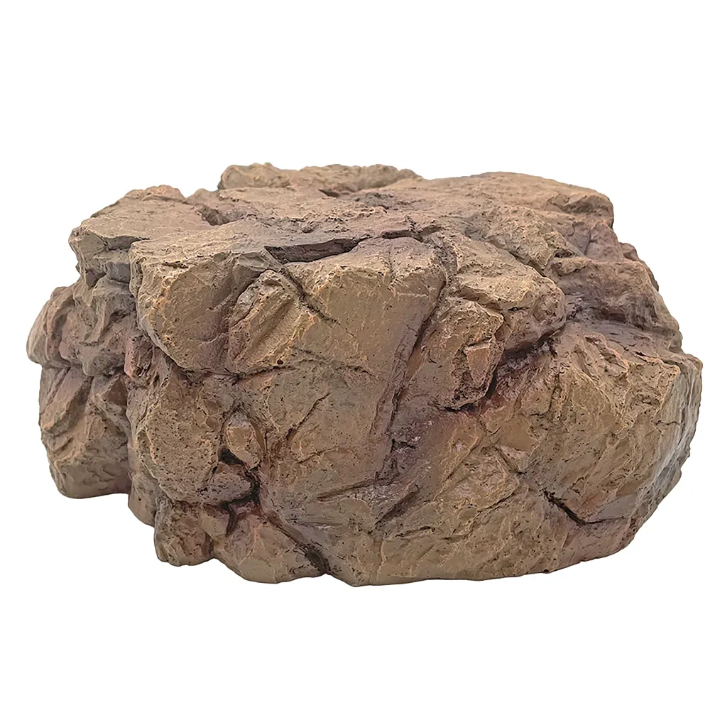Hobby Desert Stone Cave 3 Terrarienhöhle aus Polyresin in realistischer Felsoptik, natürlicher Unterschlupf für Reptilien, Amphibien und Wirbellose, Maße 32,5 x 12,2 x 21,6 cm