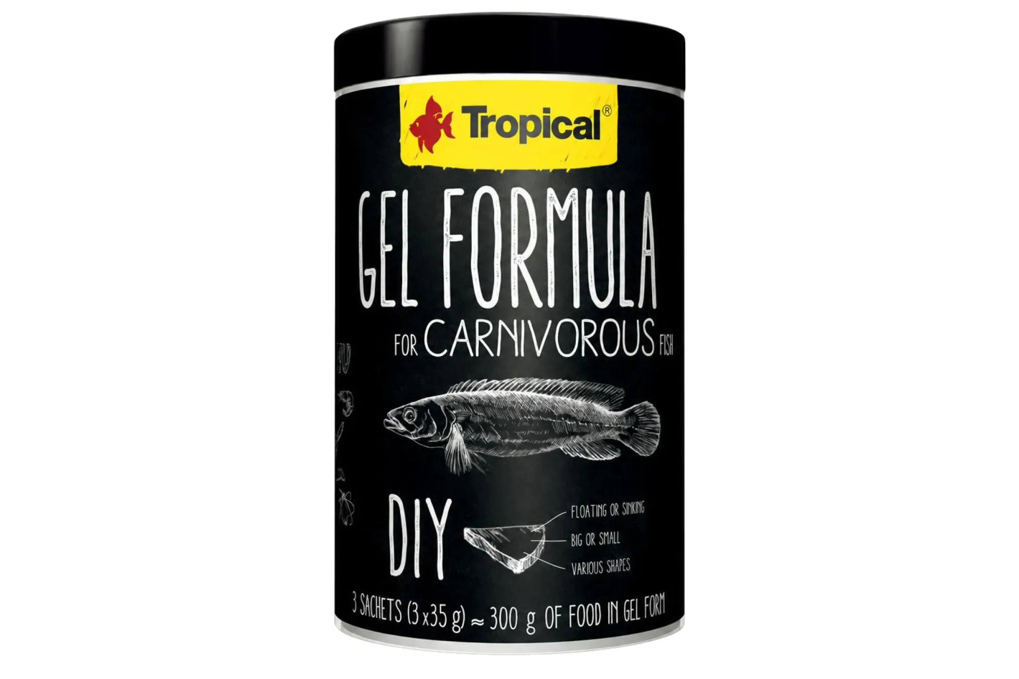 Tropical Gel Formula Carnivore DIY 1000 ml – KI-generierte Abbildung aus Produktreferenz