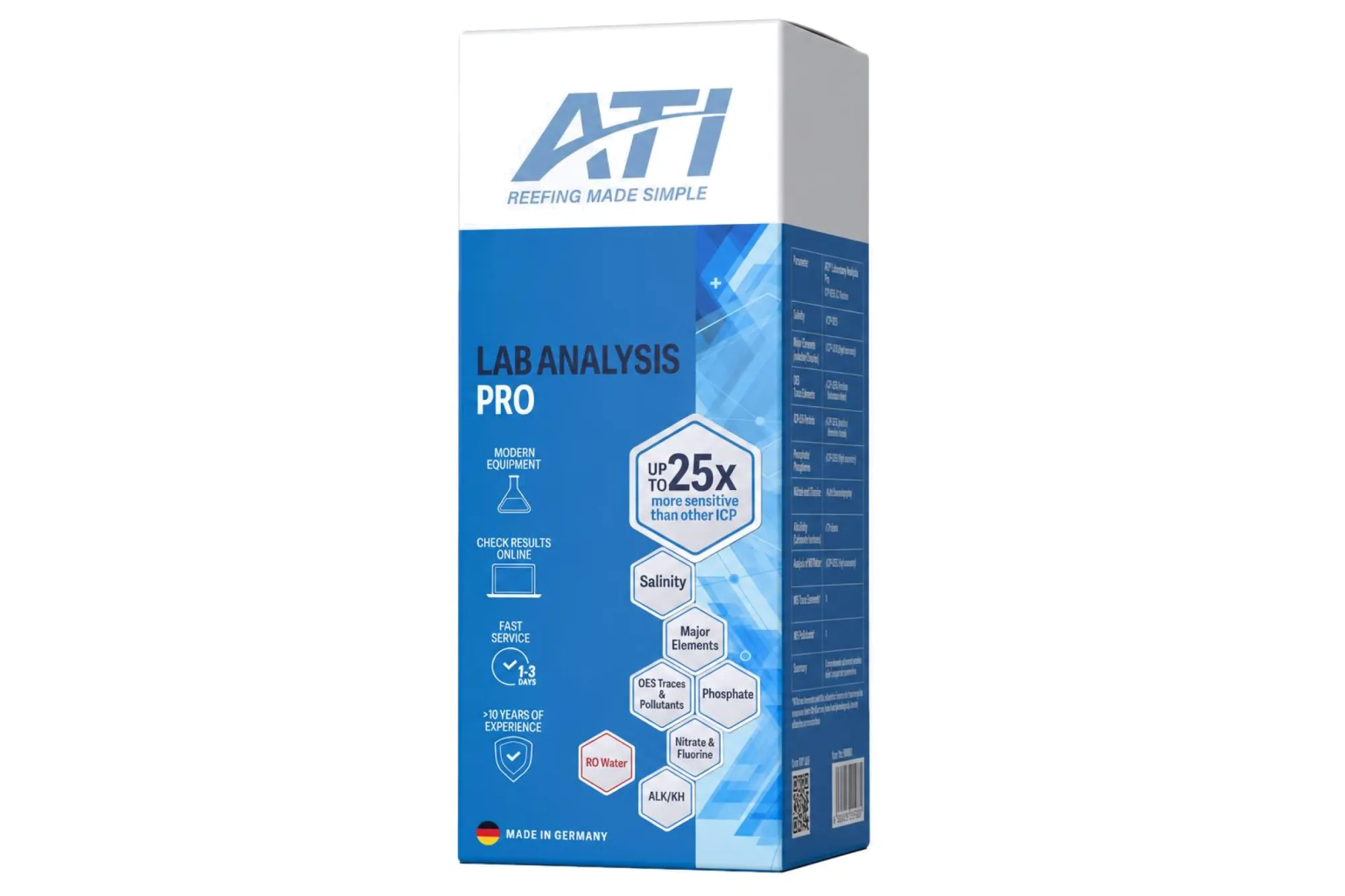 ATI ICP Laboranalyse Pro – KI-generierte Abbildung aus Produktreferenz