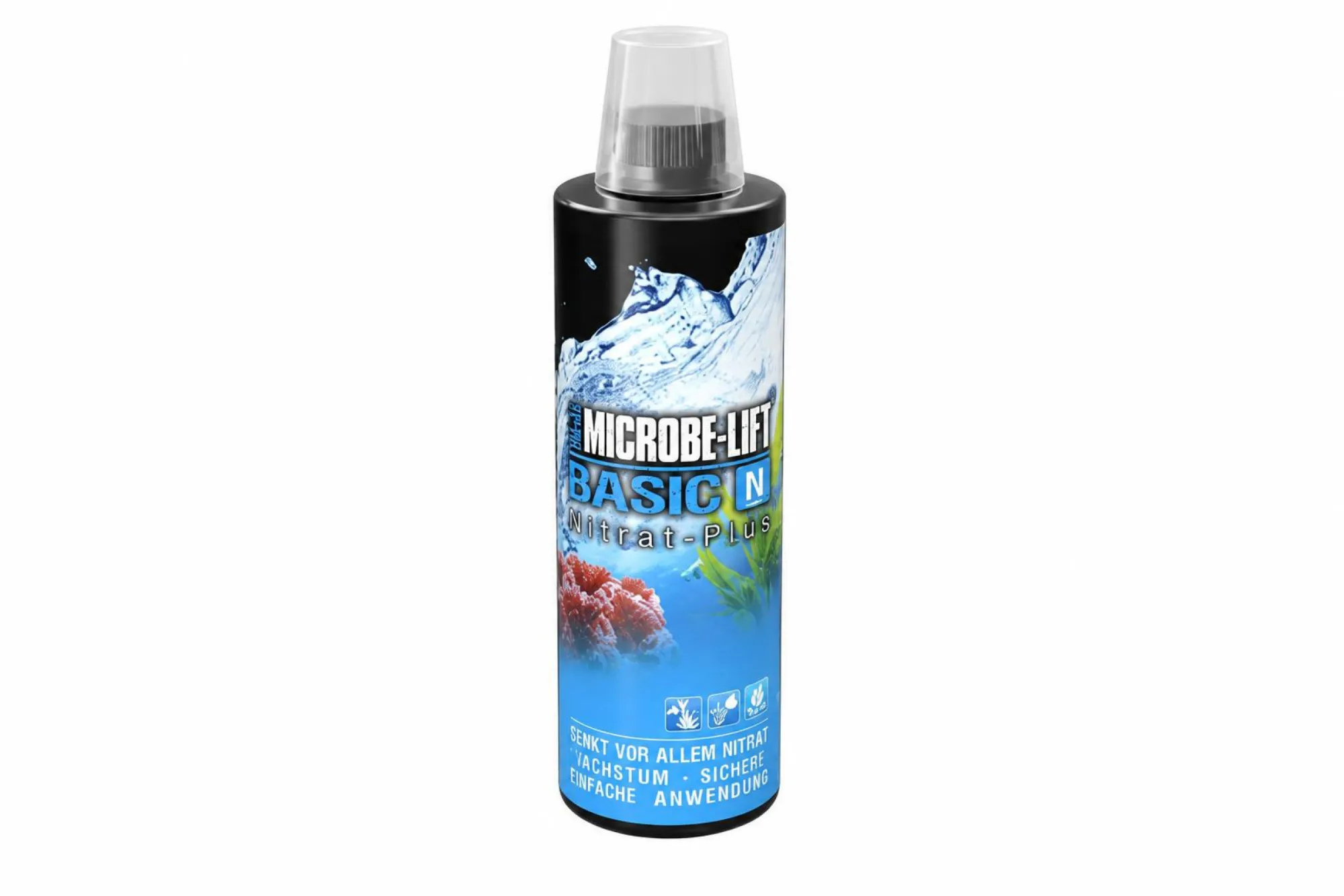 Microbe-Lift Basic N Nitrat-Plus 473 ml – KI-generierte Abbildung aus Produktreferenz
