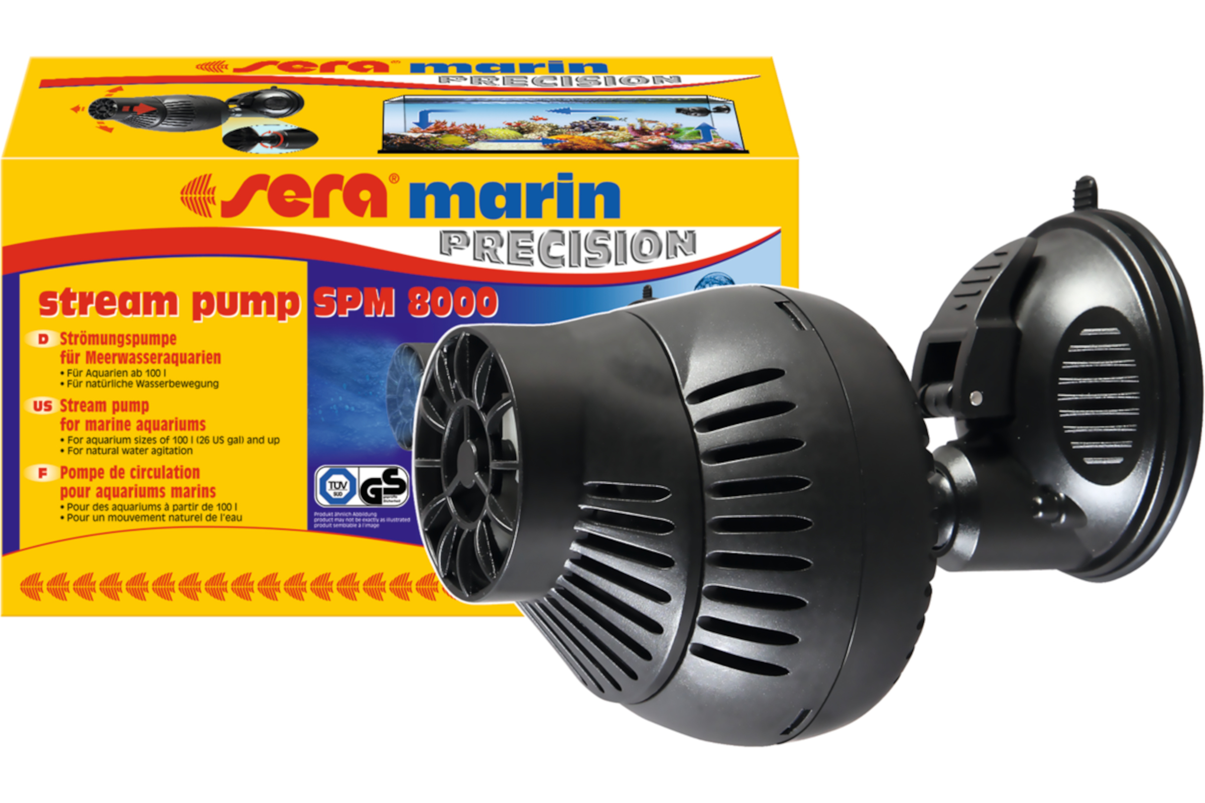 Stream Pump sera marin Stream Pump SPM 8000 – 8 000 l/h bei nur 28 W