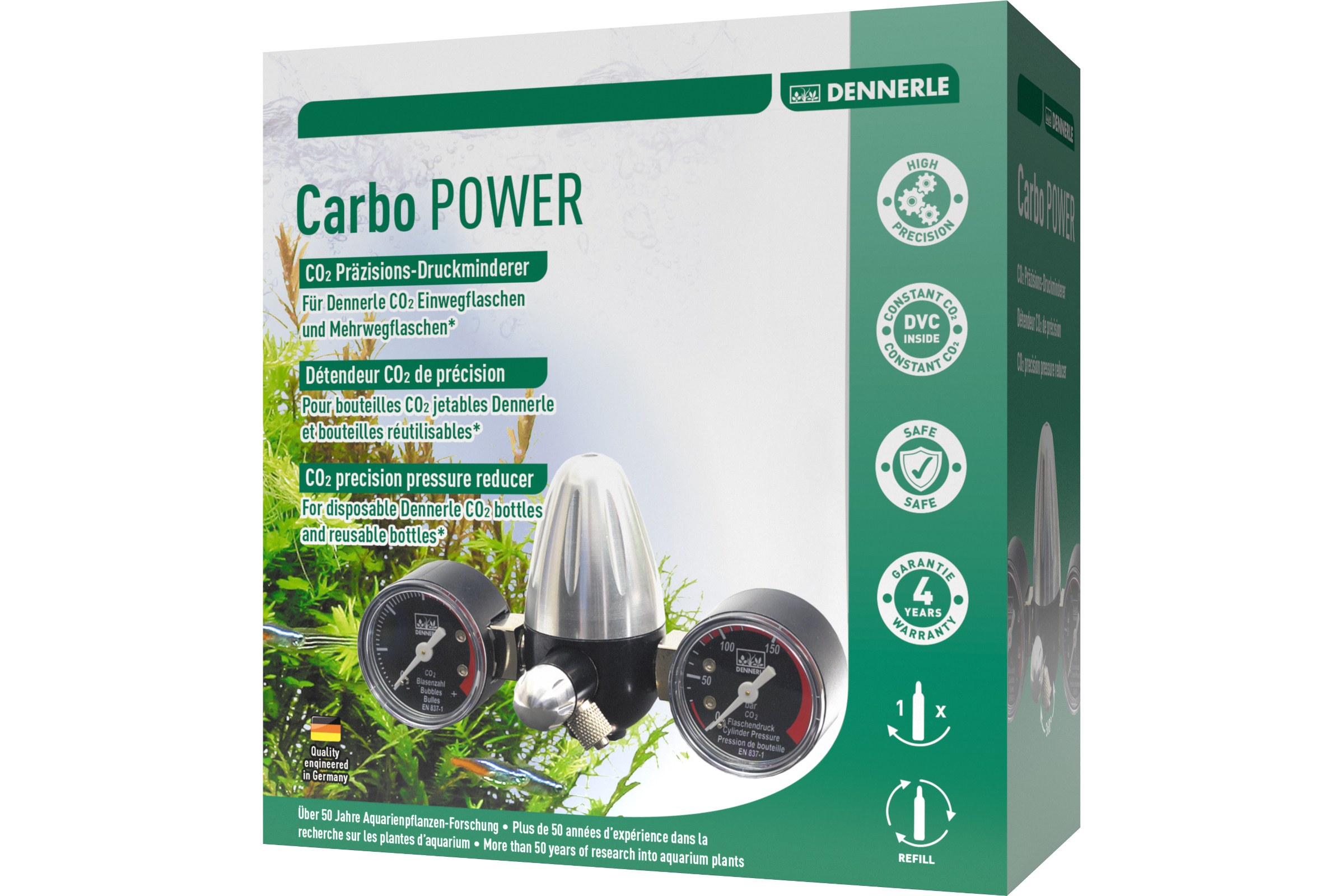 Dennerle CO² Druckminderer Evolution Quantum / Carbo POWER