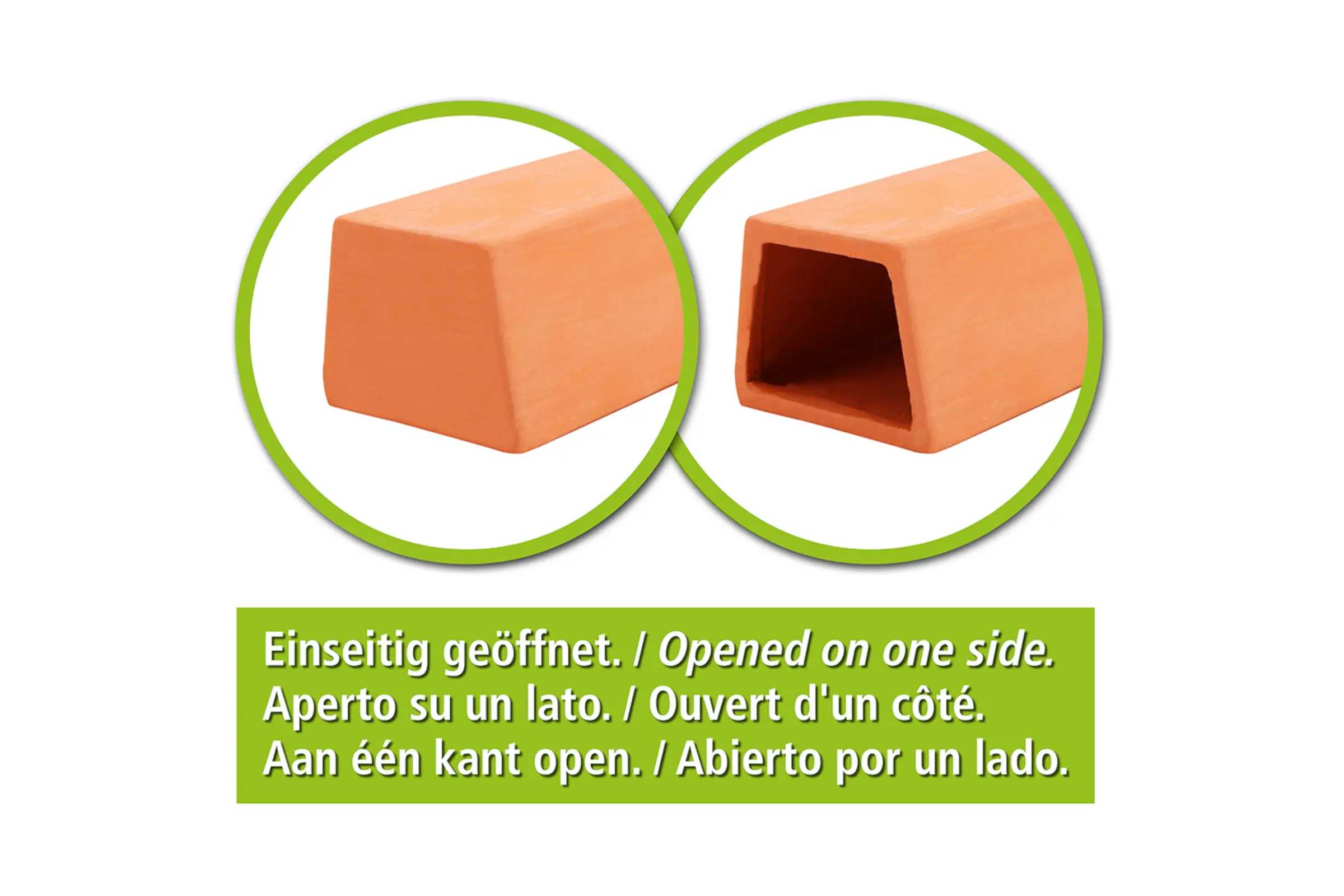 Tonröhre, an einer Seite offen