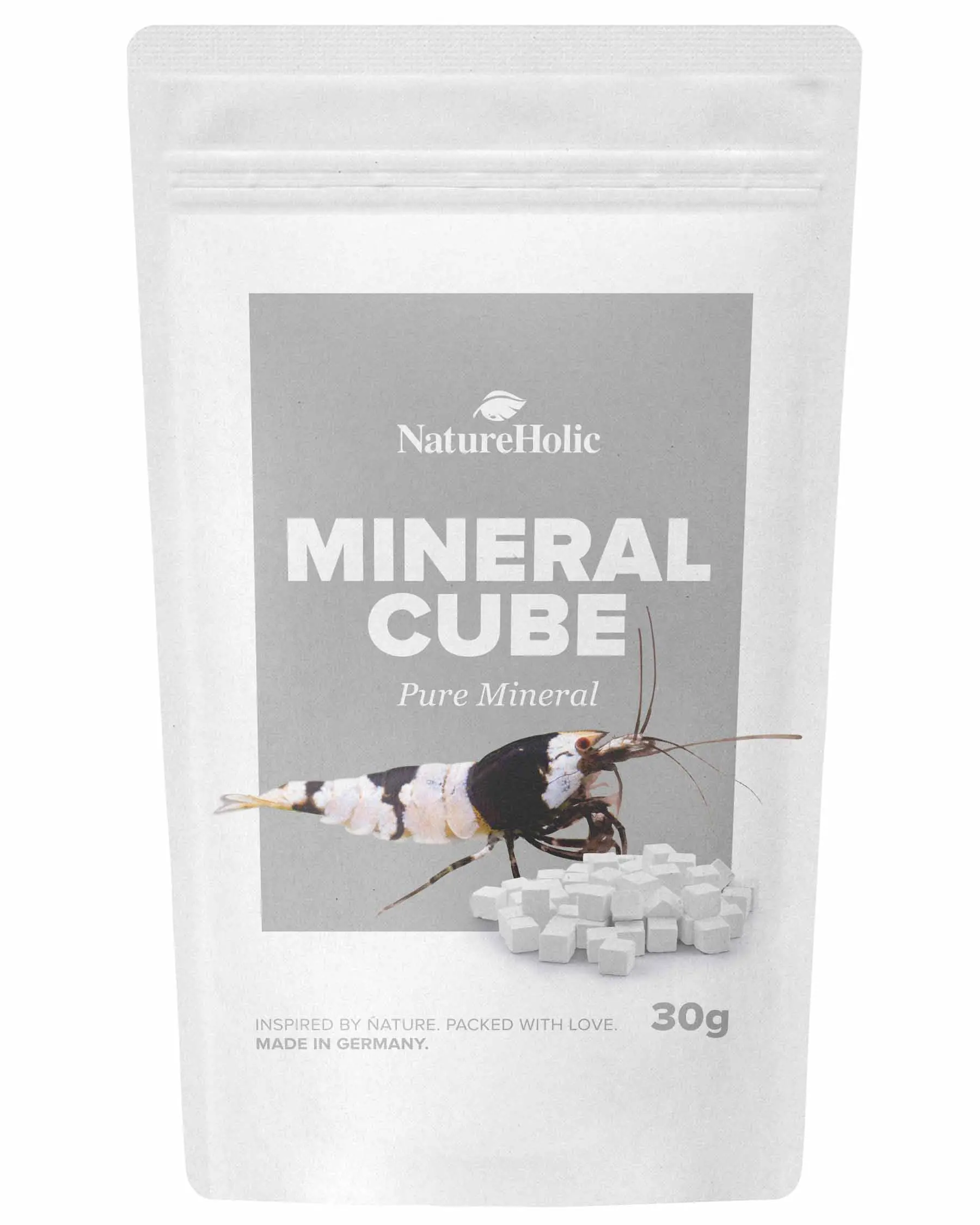 NatureHolic MineralCube Pure Mineral, Mineralfutter, 30 g