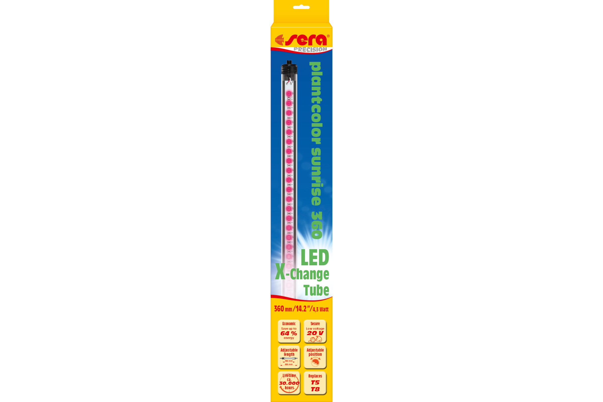 Sera LED X-Change Tube LED plant color sunrise, in 6 Längen Kopie
