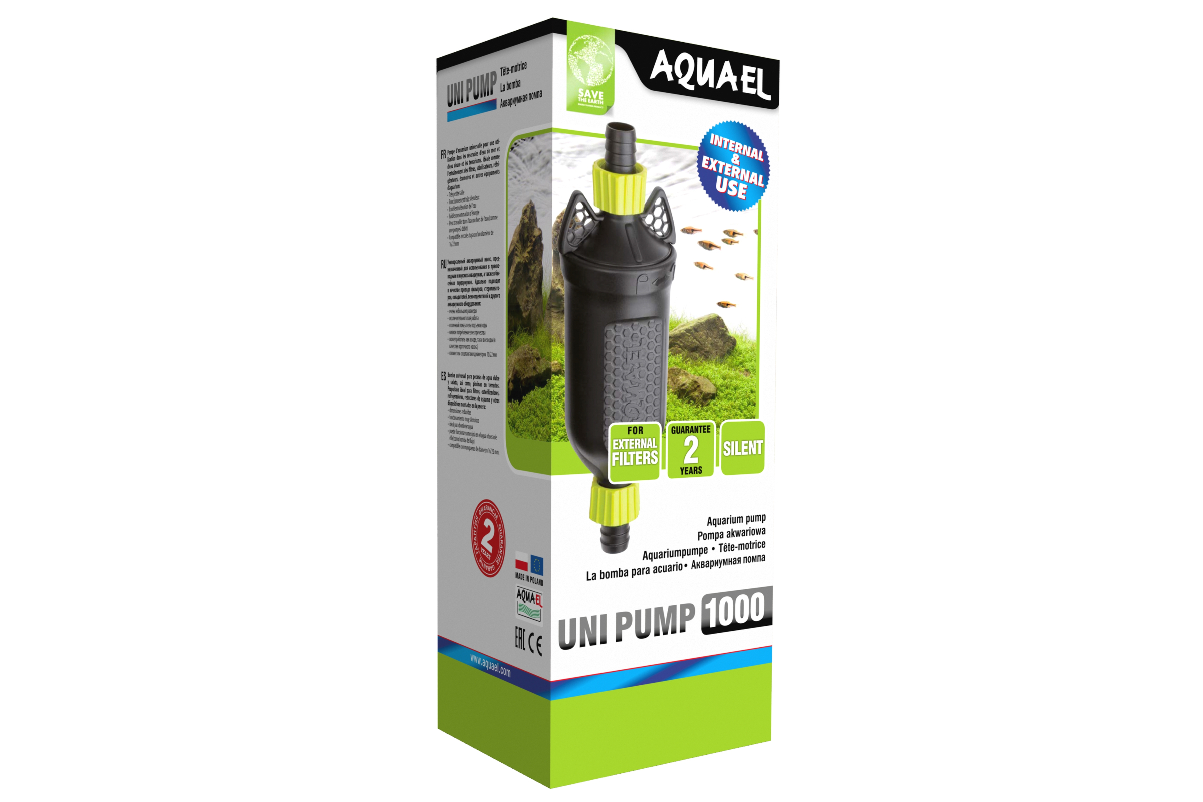 Aquael Uni Pump 1000, Aquarien-Universalpumpe