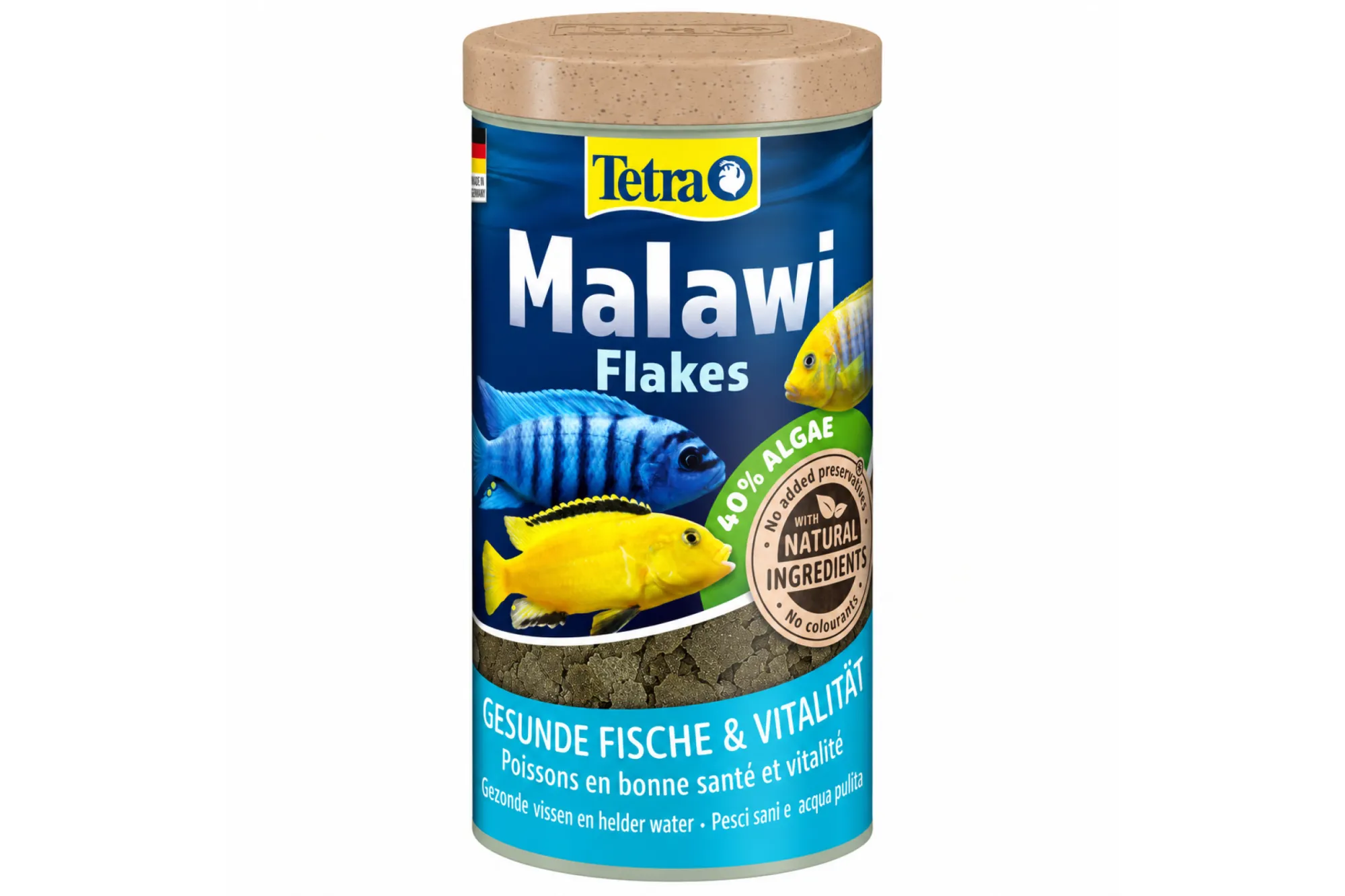 TETRA MALAWI FLAKES 1000ml – KI-generiertes Produktbild
