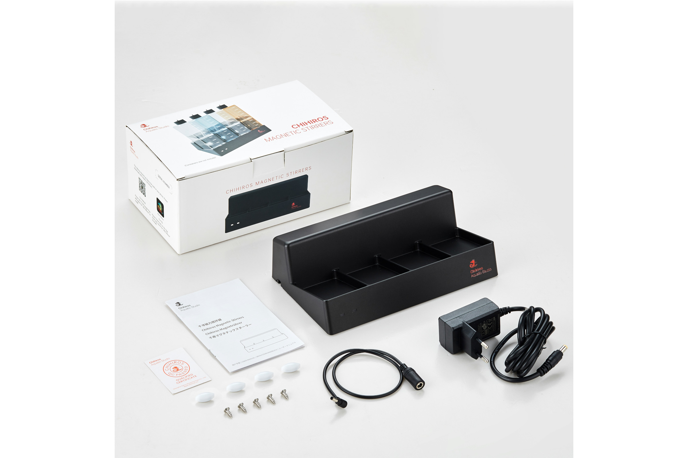 Chihiros Magnetrührer mit 4 Anschlüssen für Dosieranlagen