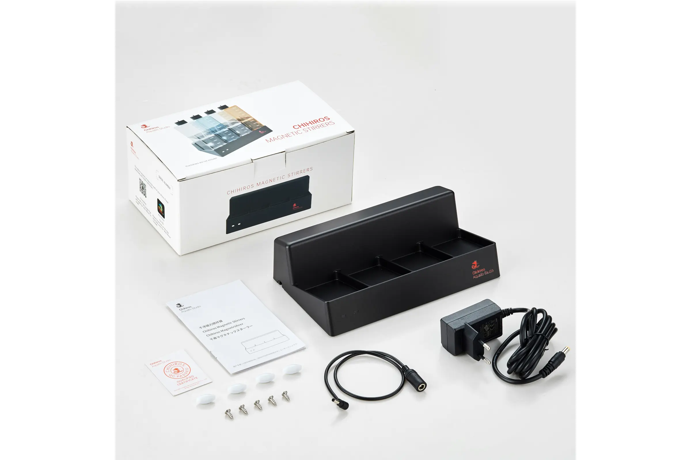 Chihiros Magnetrührer mit 4 Anschlüssen für Dosieranlagen