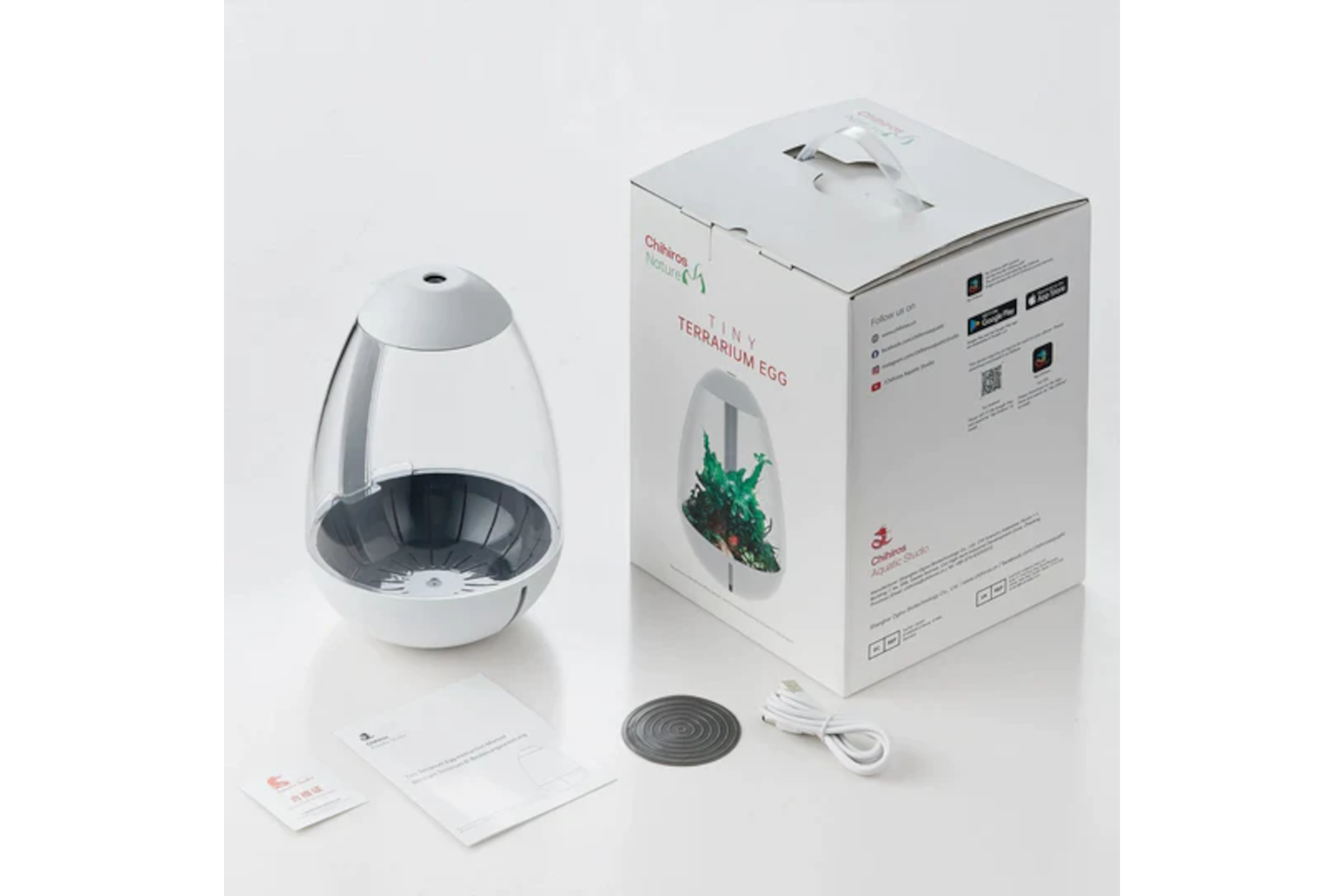 Chihiros Tiny Terrarium Egg (Set)