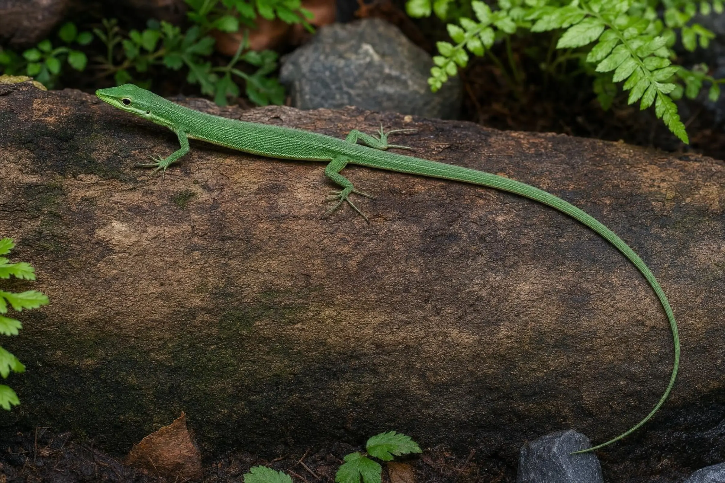 Sakishima-Langschwanzeidechse, Takydromus dorsalis