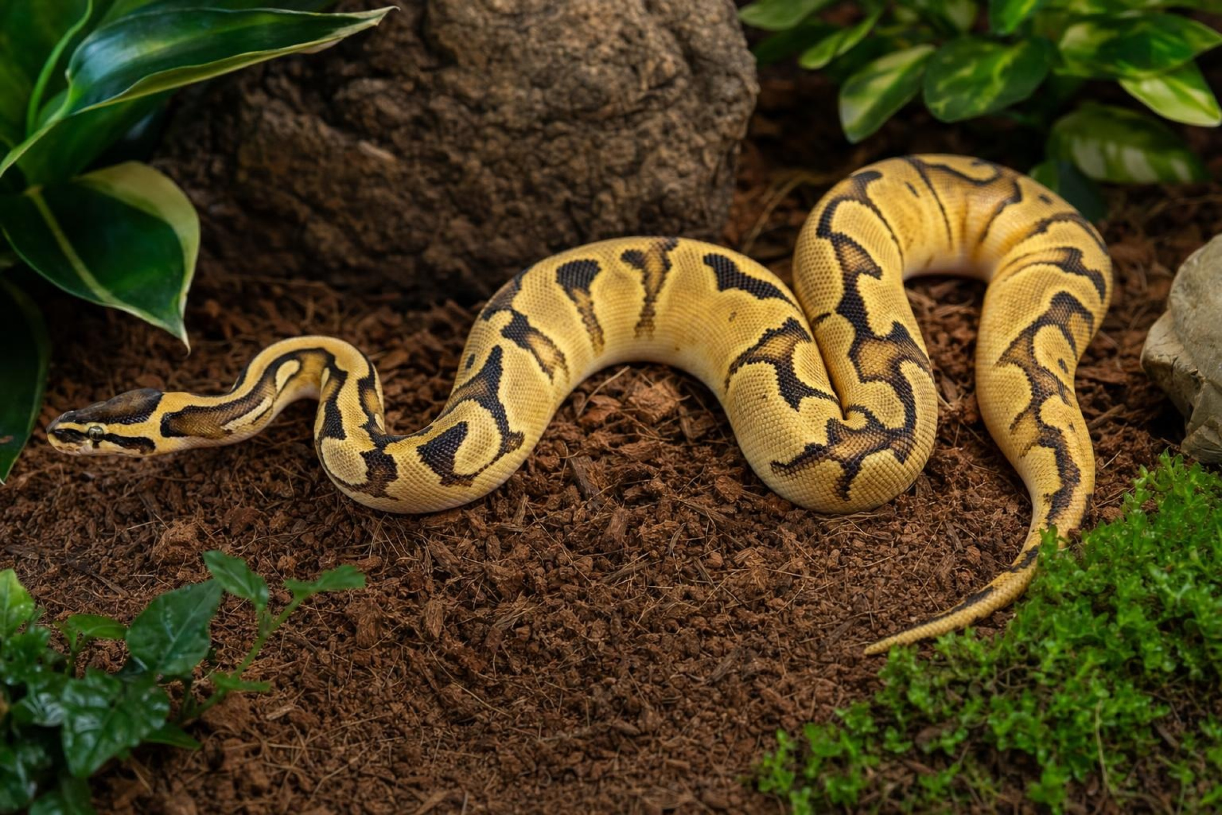 Enchi-Pastel-Königspython, Python regius